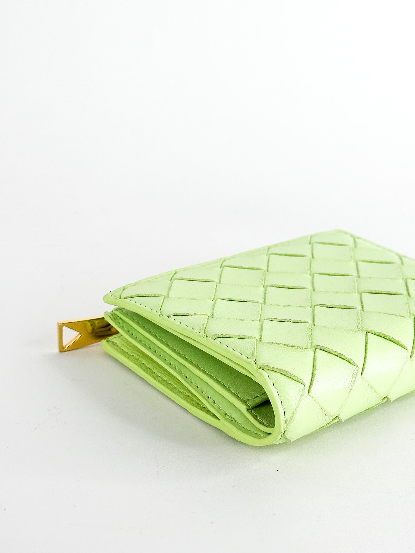 Bottega Veneta Intreccio Bifold Leather Wallet