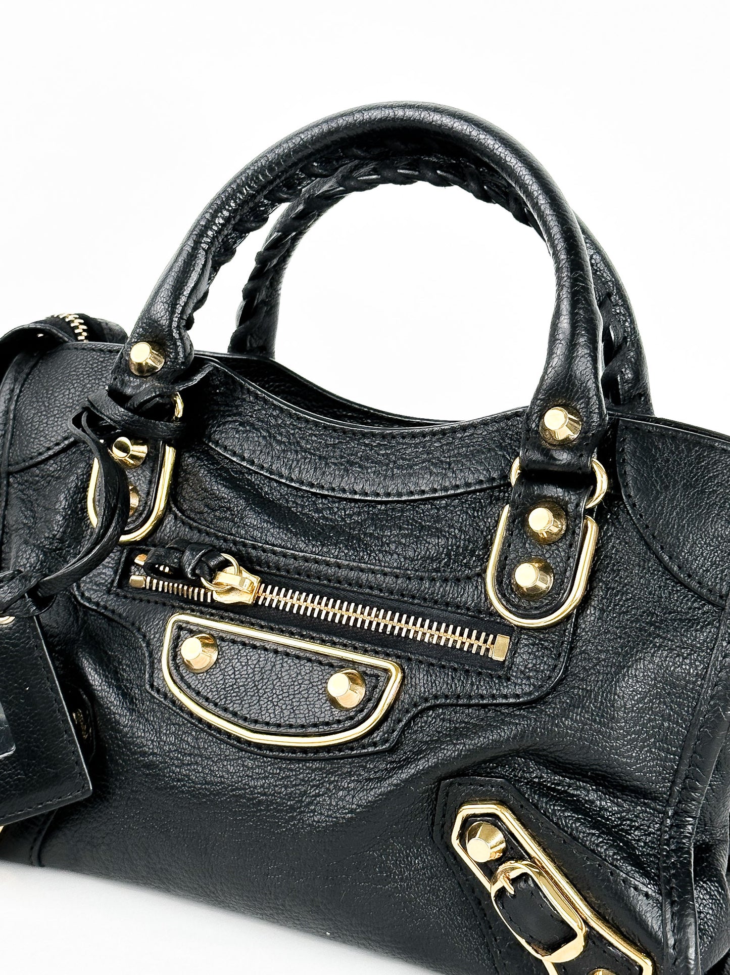 Balenciaga Mini City Metallic Edge