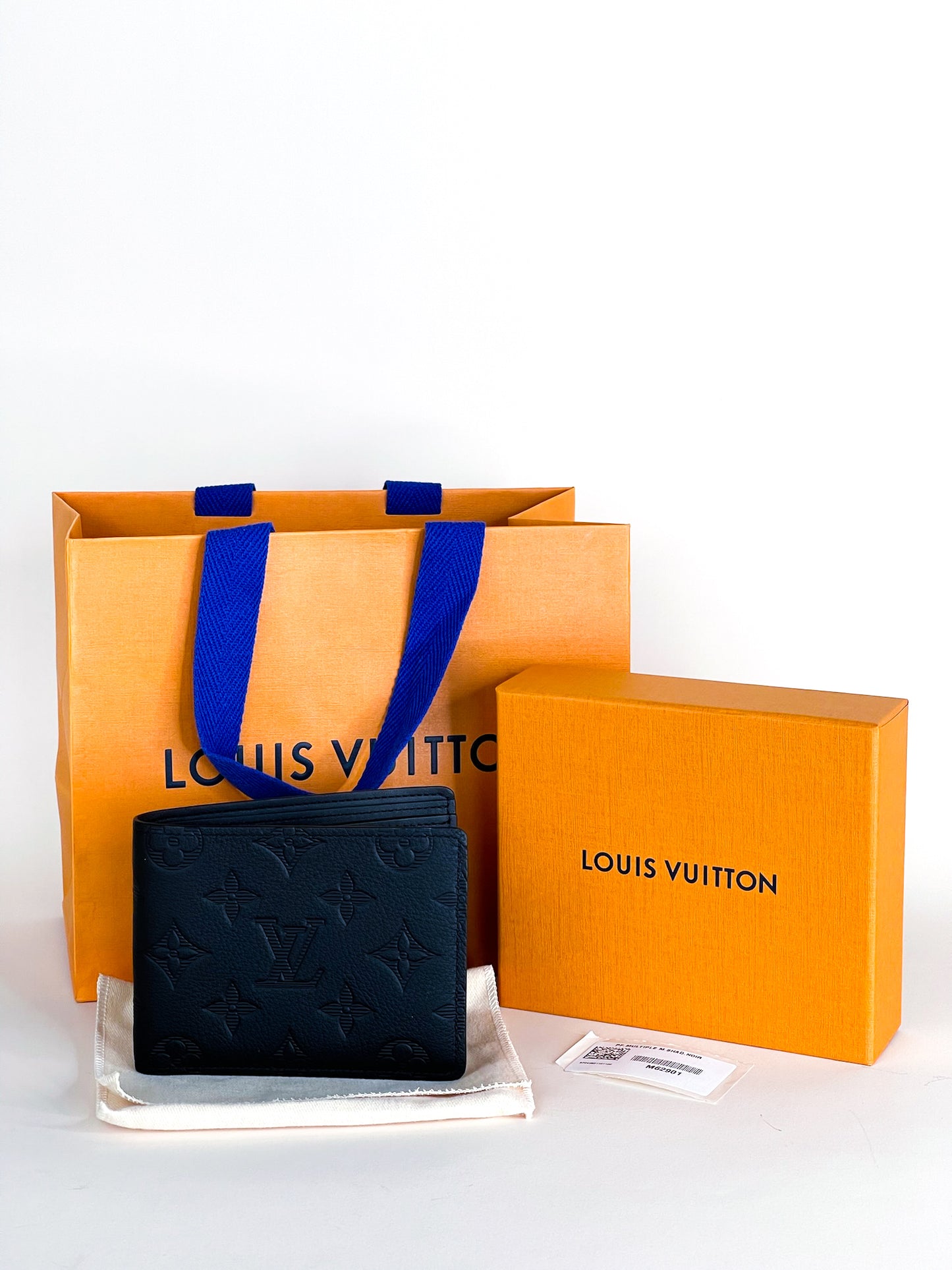 Louis Vuitton Multiple Wallet Monogram Shadow Black