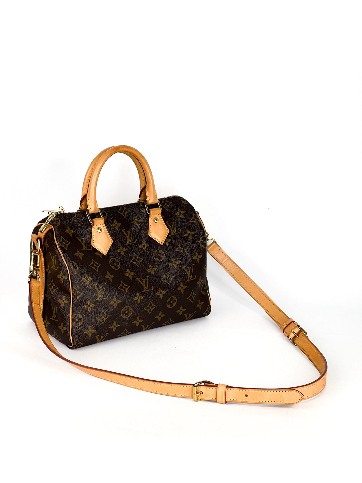 Louis Vuitton Monogram Canvas Speedy Bandouliere 25