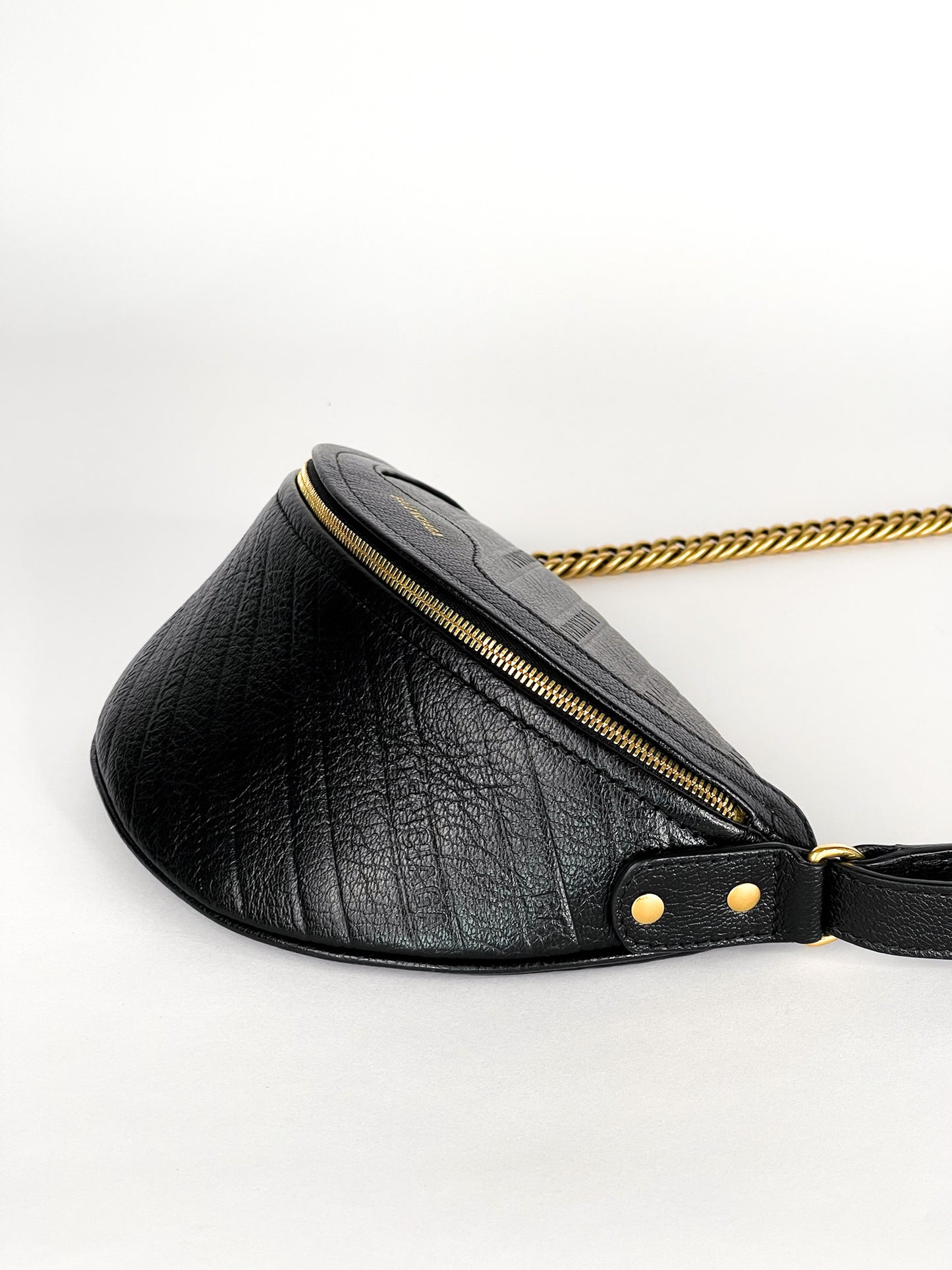 Balenciaga Leather Souvenir Belt Bag