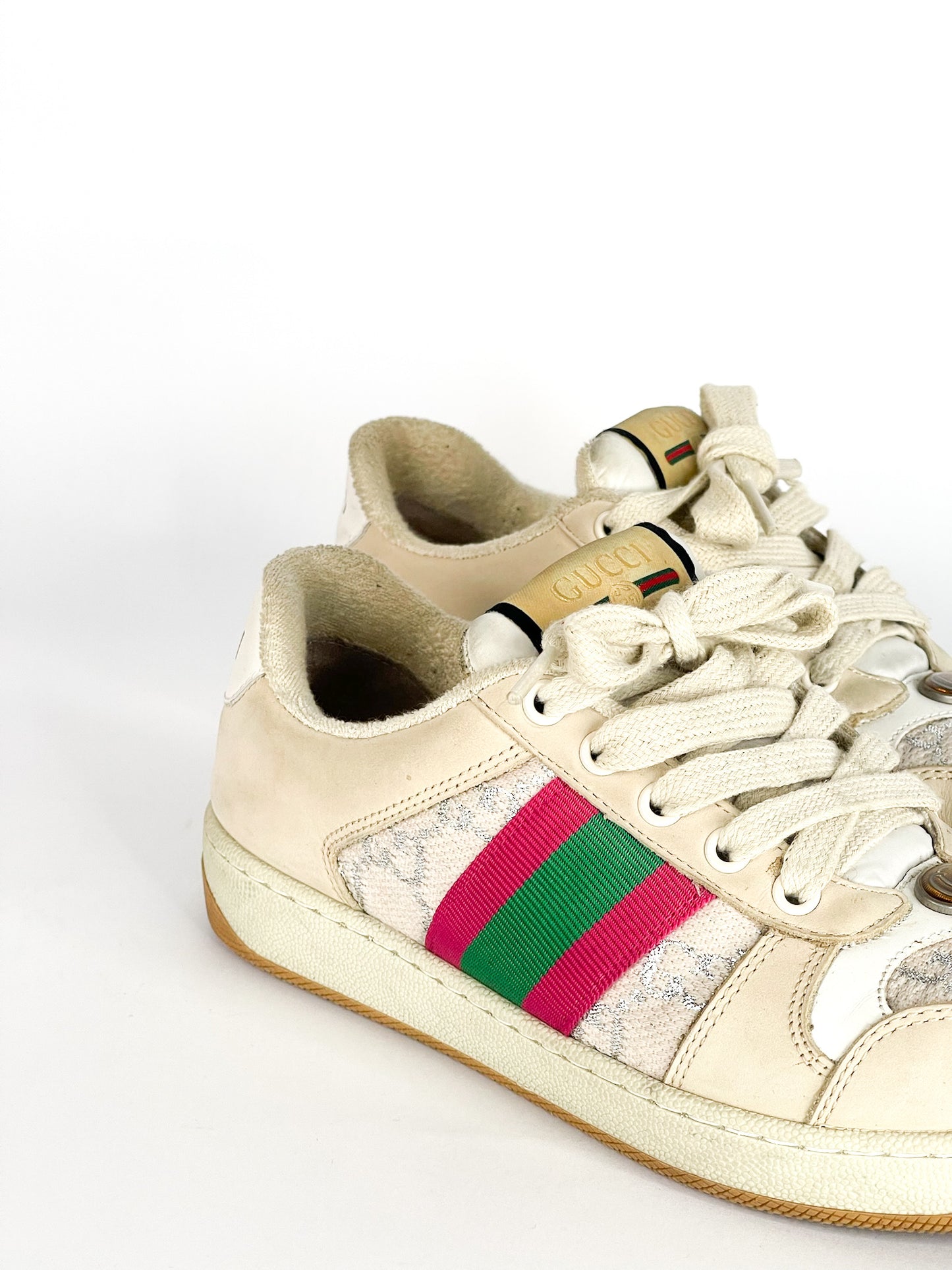 Gucci Screener Sneakers Size 36 1/2