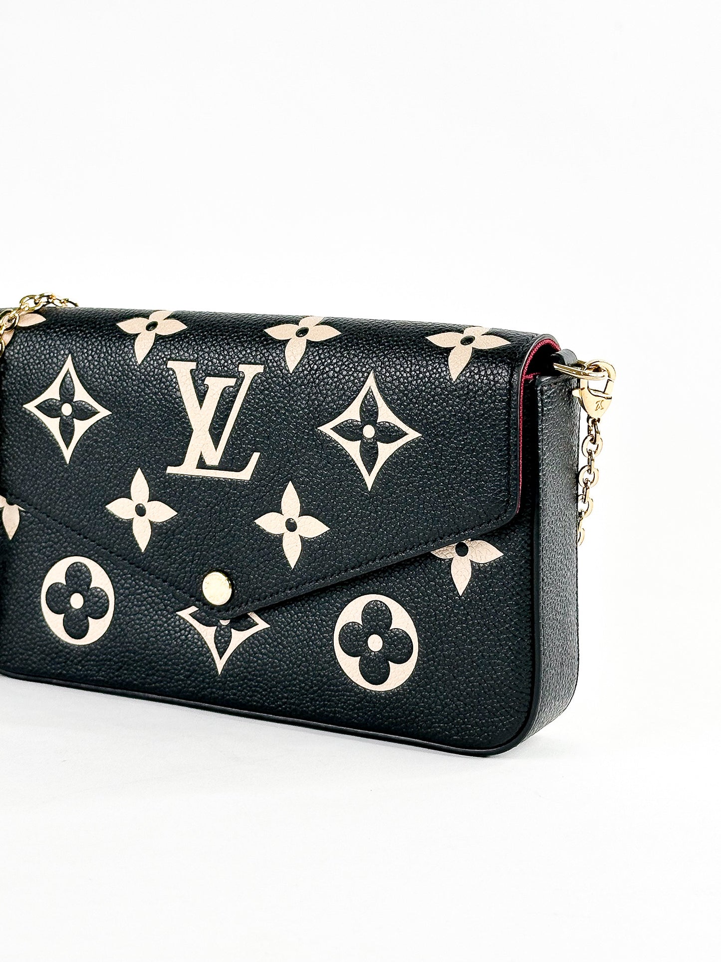 Louis Vuitton Felicie Pochette Empreinte Leather