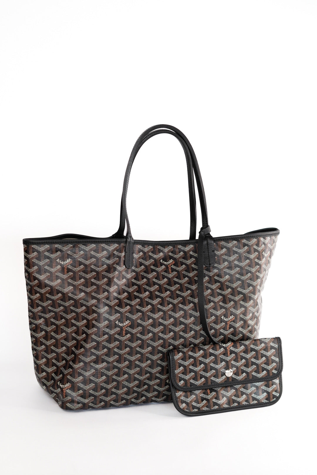 Goyard Goyardine Saint Louis PM Black