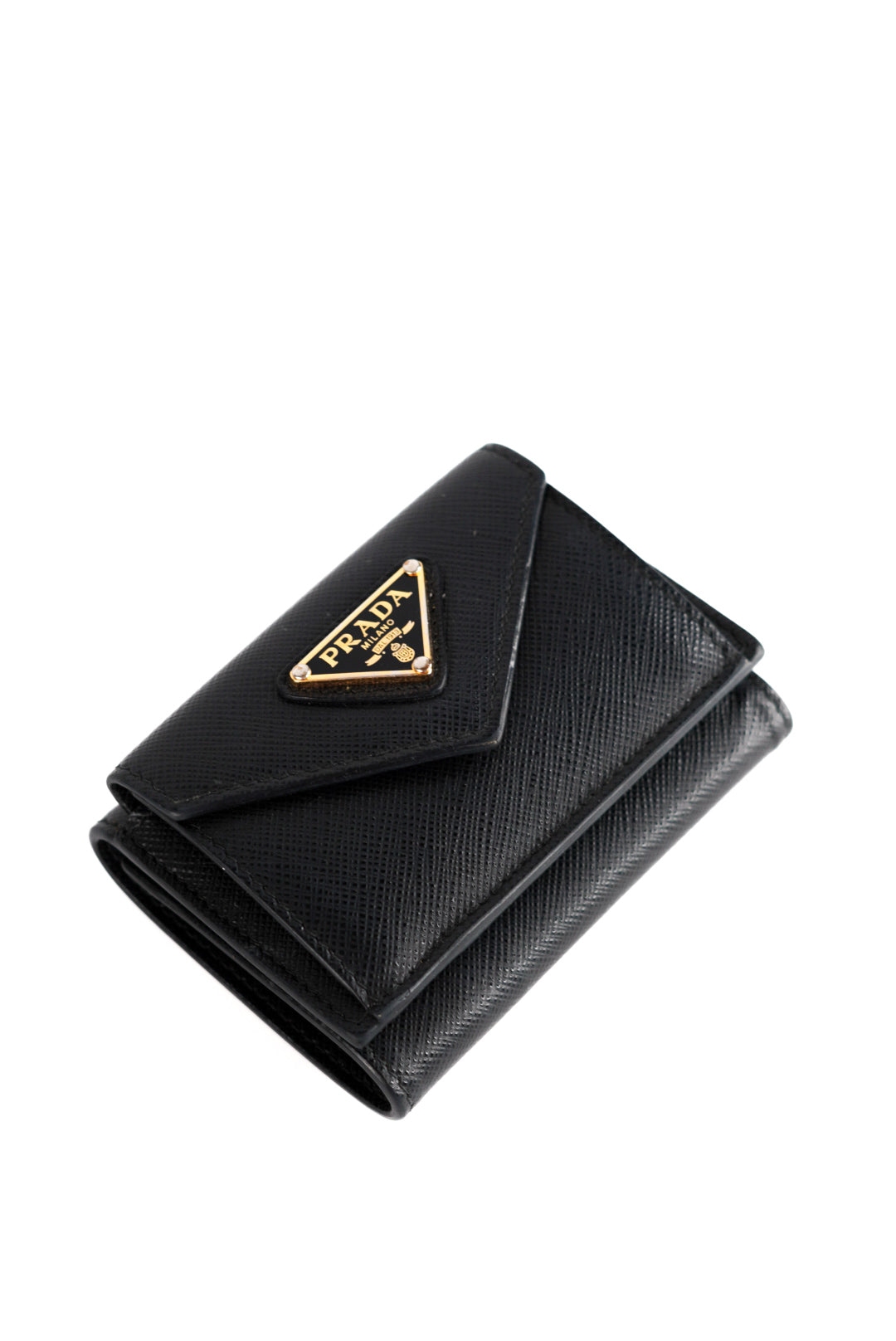 Prada Saffiano Prada Tri-fold Wallet
