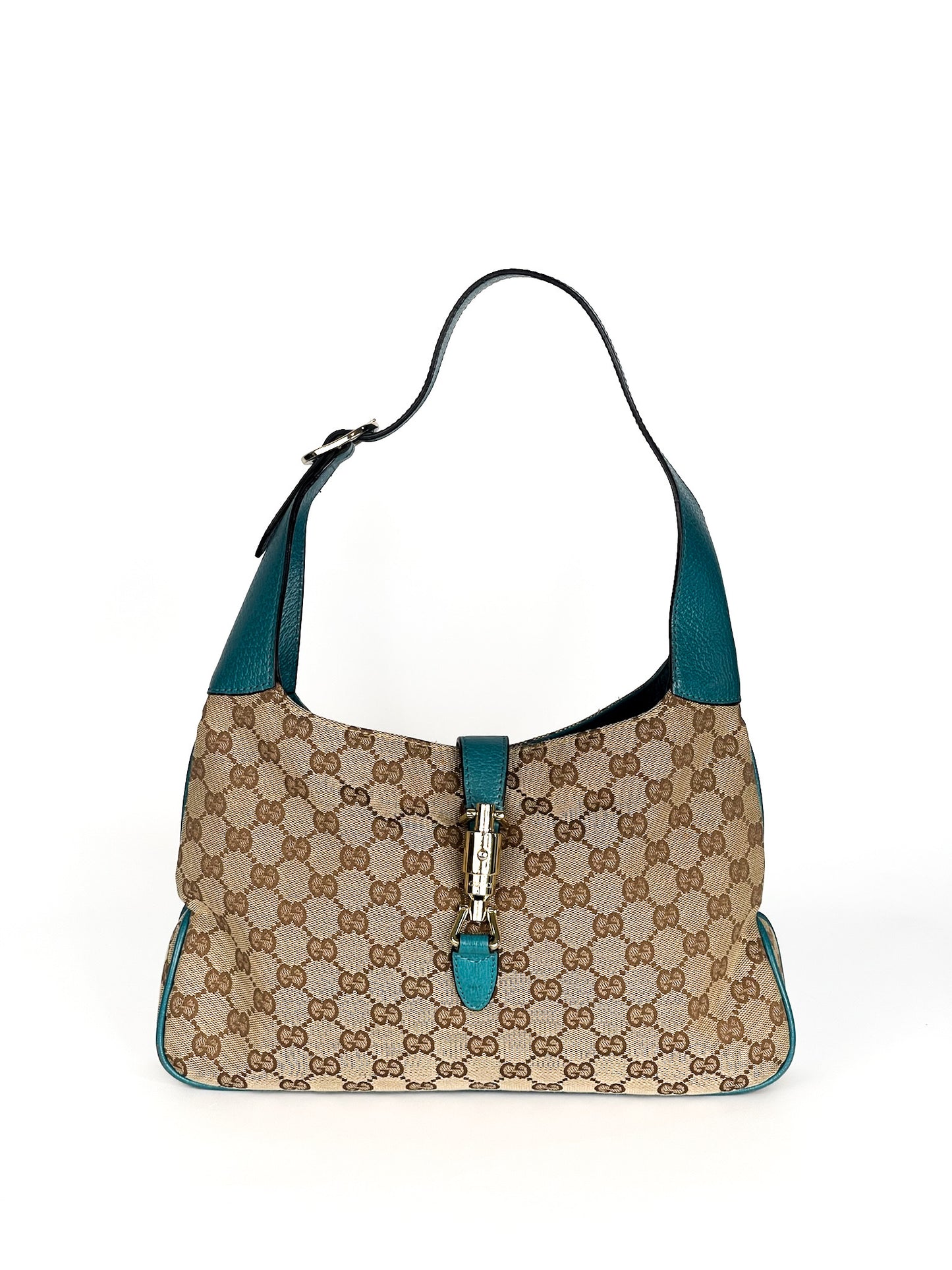 Gucci Vintage GG Canvas Jackie Small