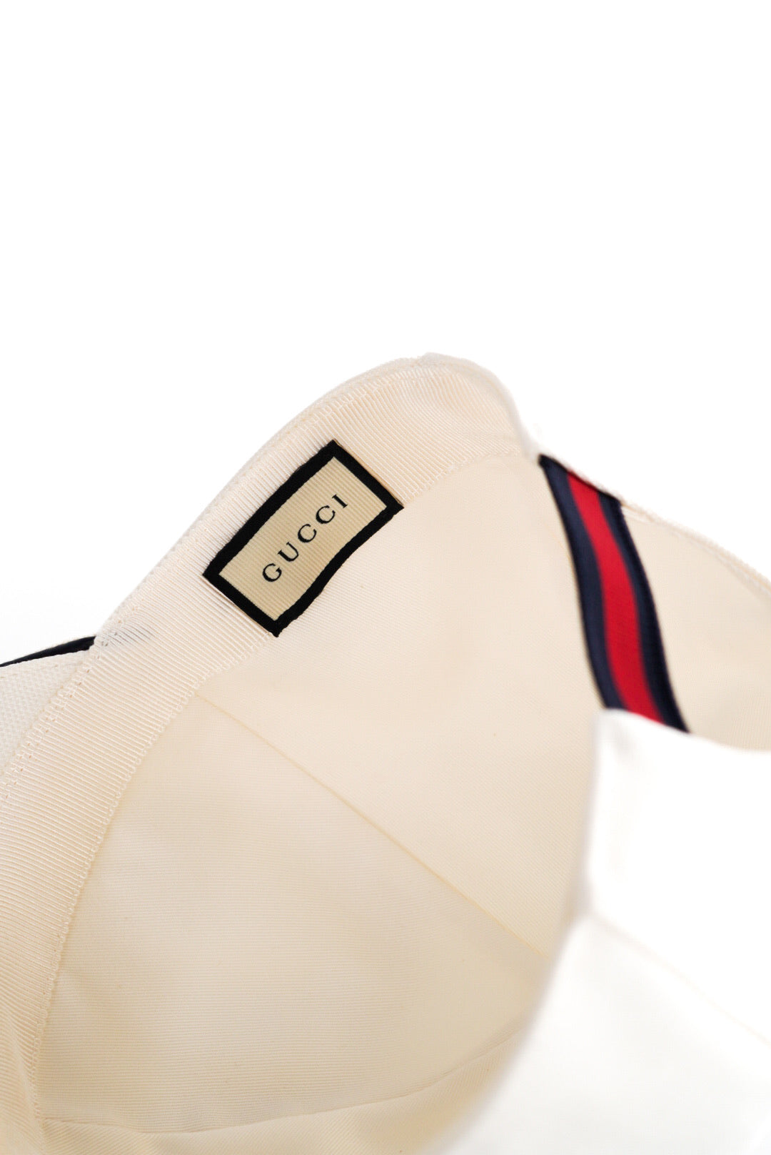Gucci Canvas Baseball Cap Size Medium 58cm