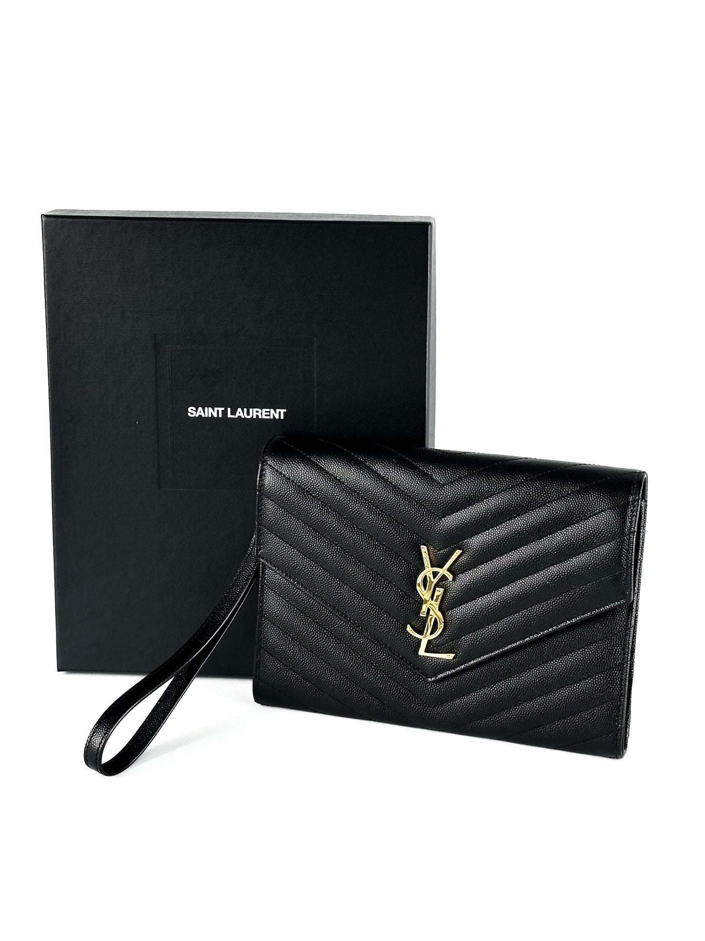 Saint Laurent Envelope Flap Pouch