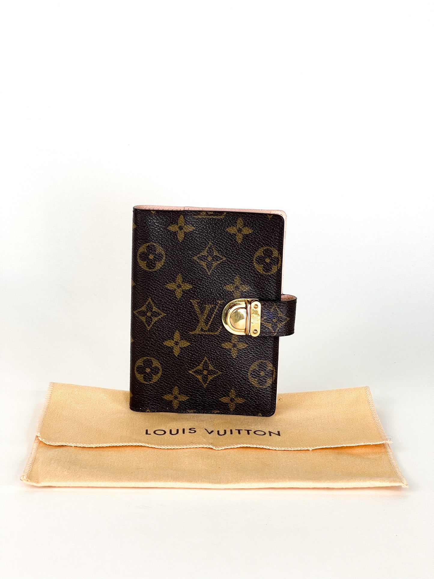 Louis Vuitton Monogram Canvas Rose Small Koala Agenda/Notebook Cover
