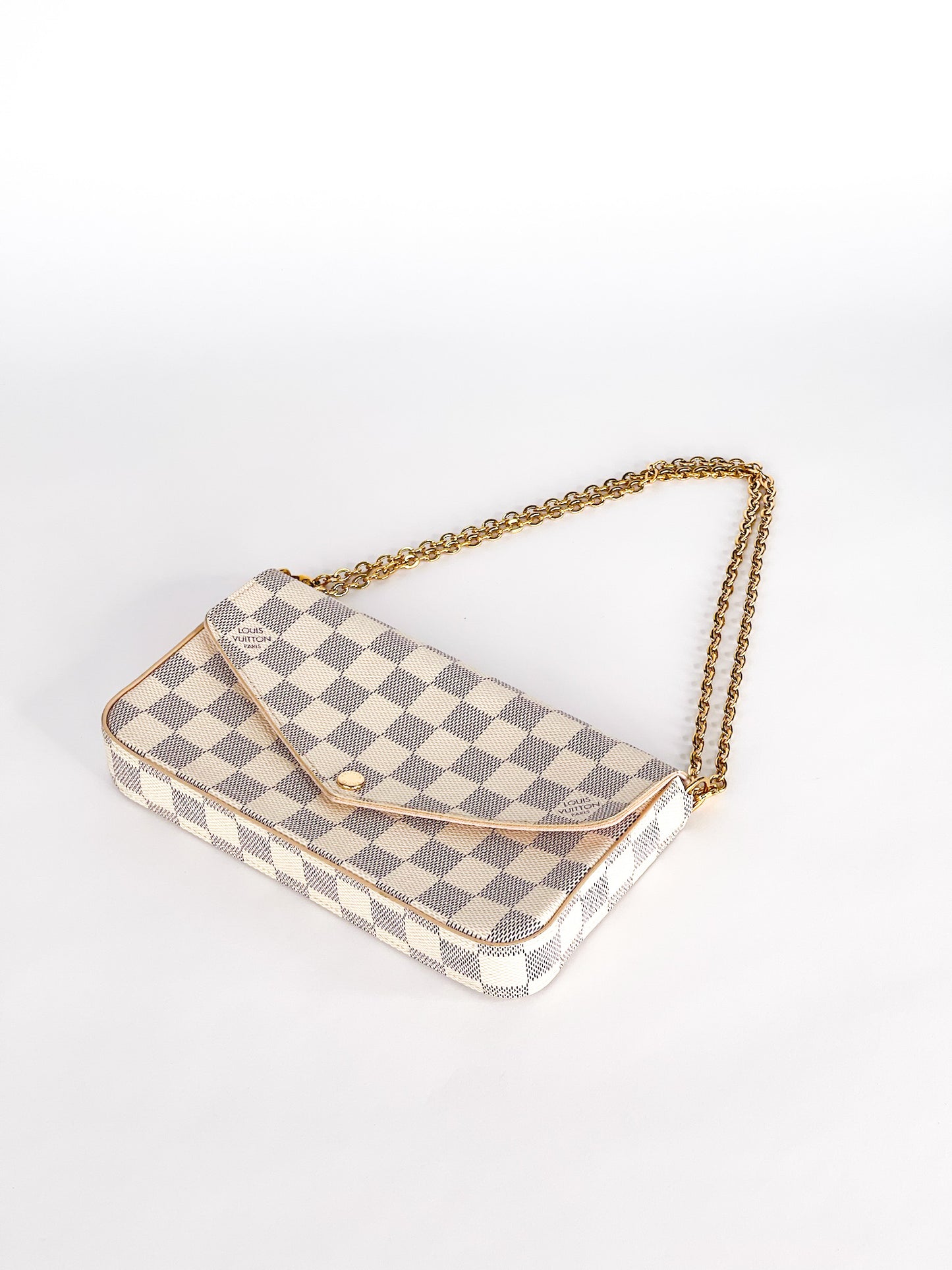 Louis Vuitton Pochette Felicie Damier Azur