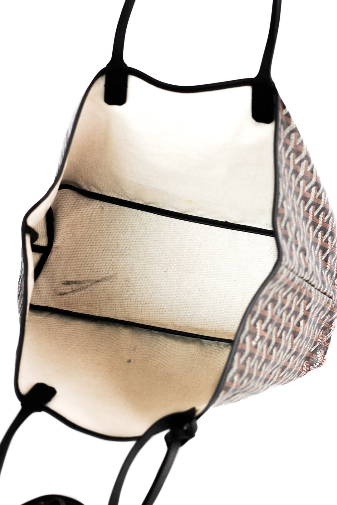 Goyard Goyardine Saint Louis PM Black