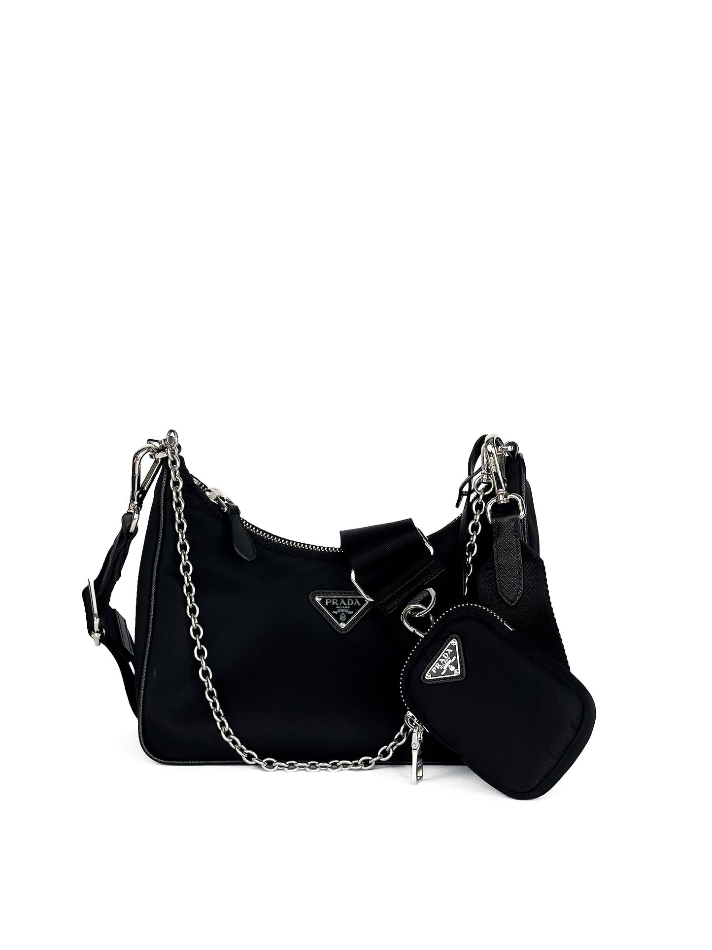 Prada Re-Edition Nylon Multi Pochette