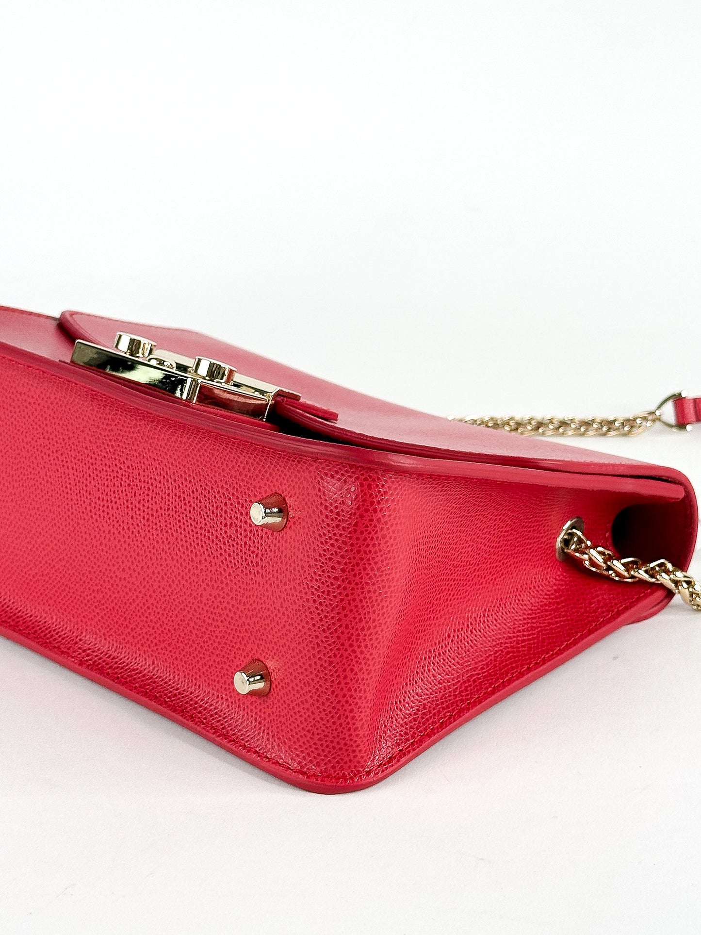 Furla Metropolis Crossbody Bag Small in Red