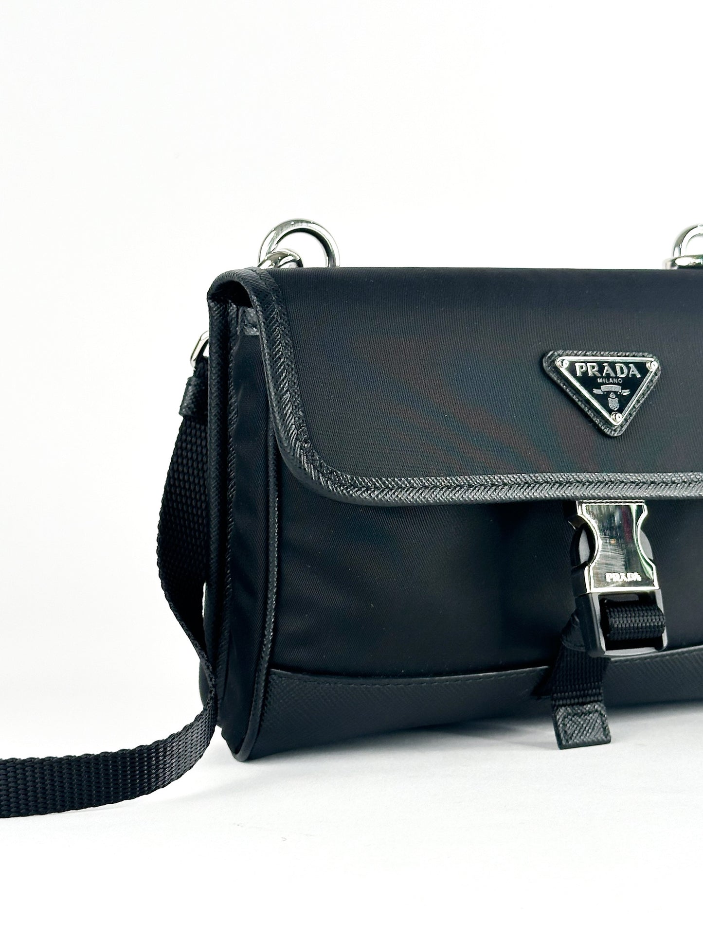 Prada Re-edition Logo Plaque