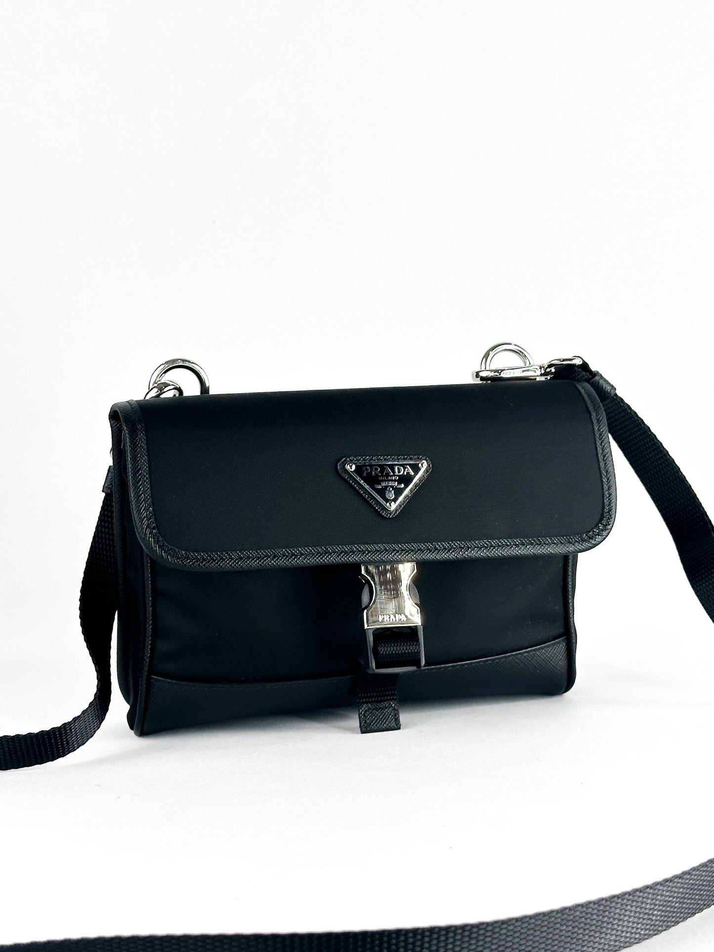 Prada Re-edition Logo Plaque