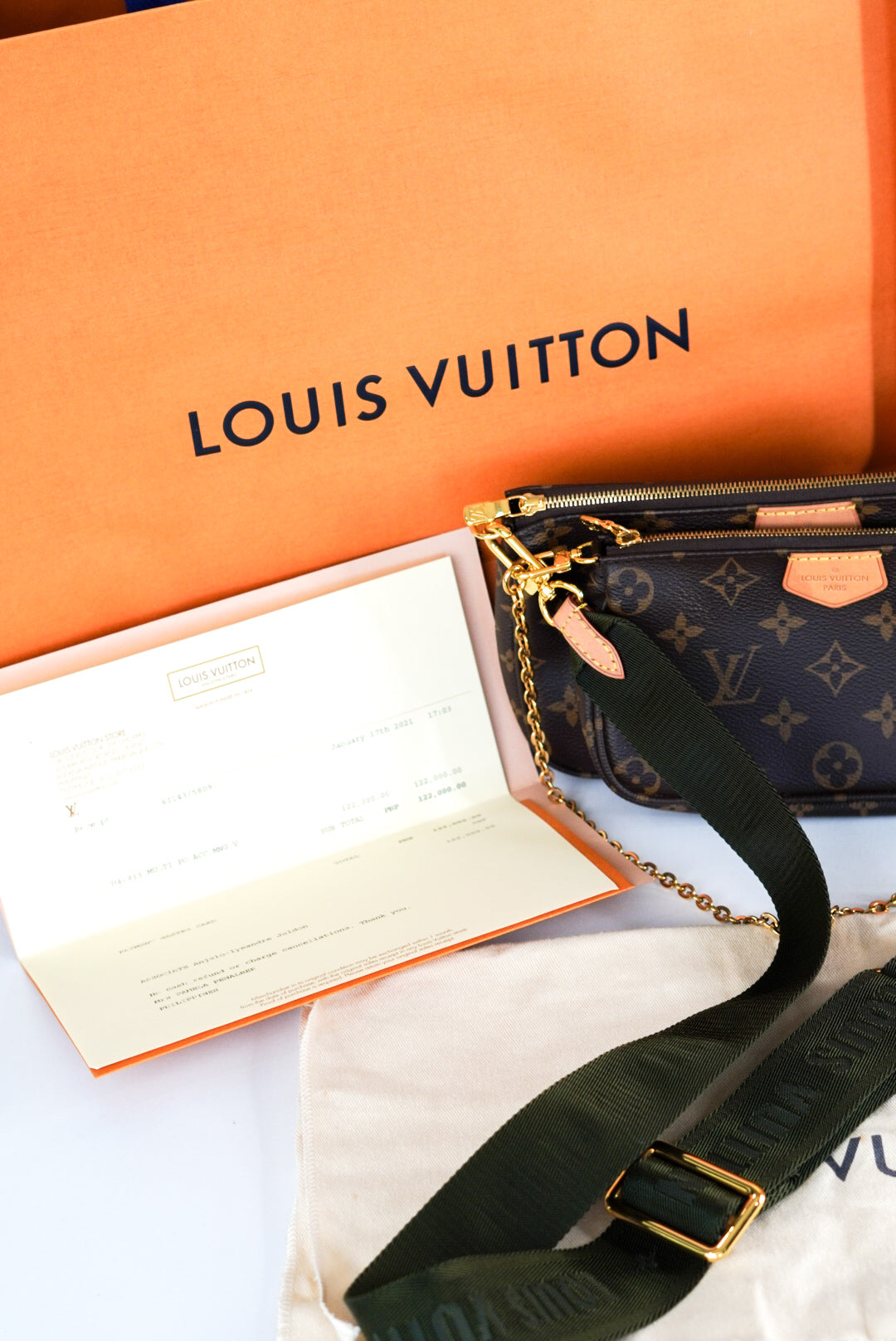 Louis Vuitton Monogram Multi Pochette Accessoires satchel