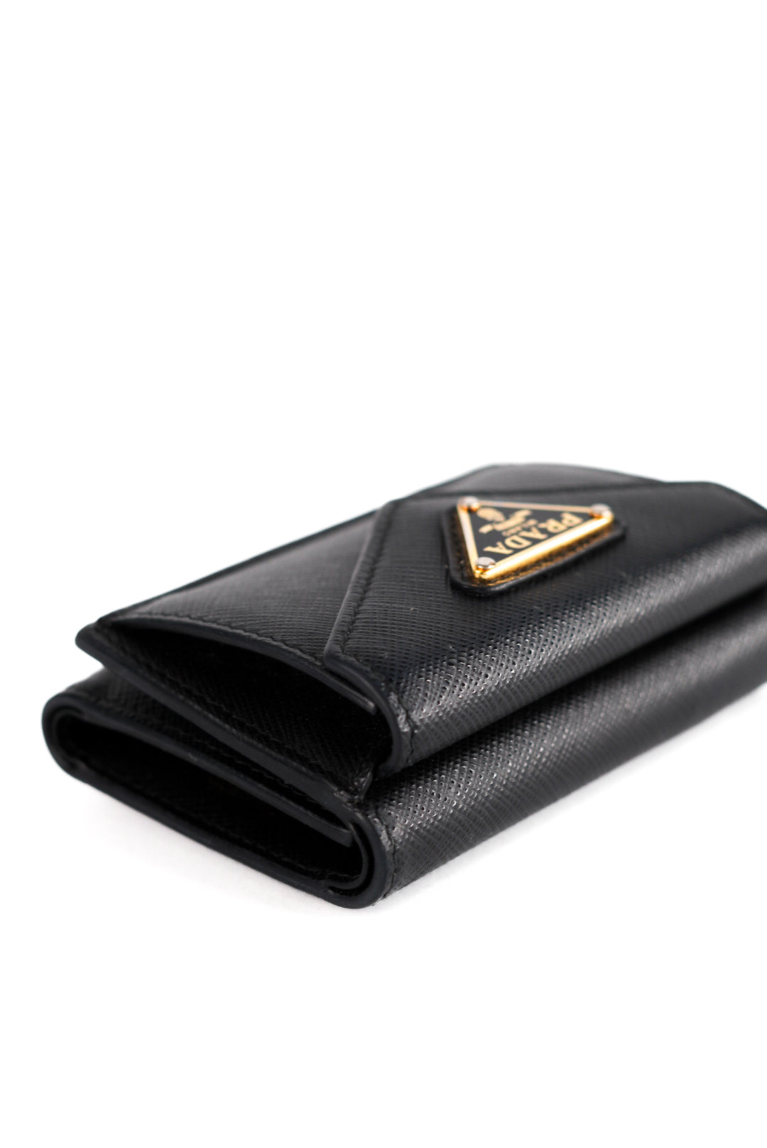 Prada Saffiano Prada Tri-fold Wallet