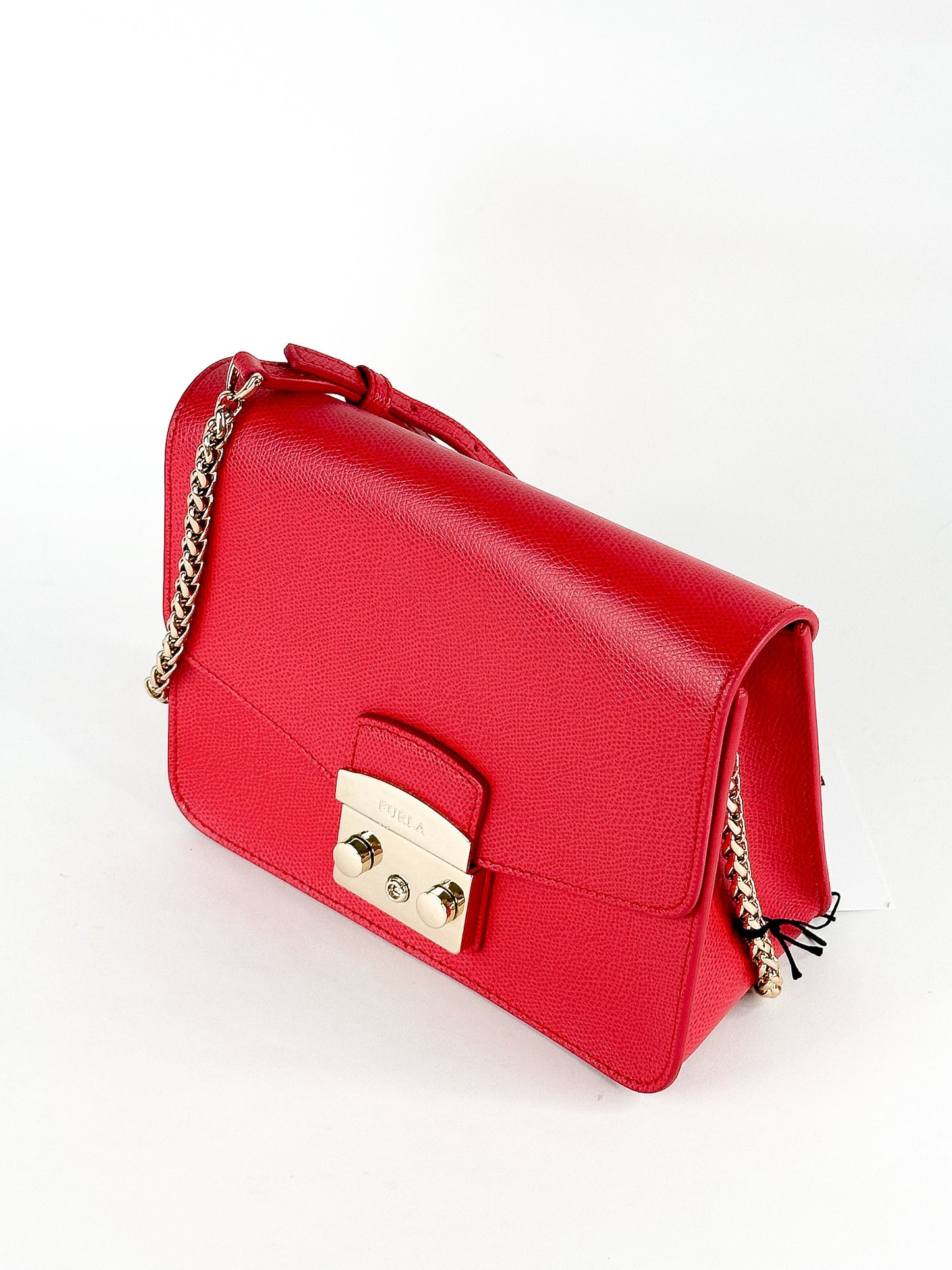 Furla Metropolis Crossbody Bag Small in Red