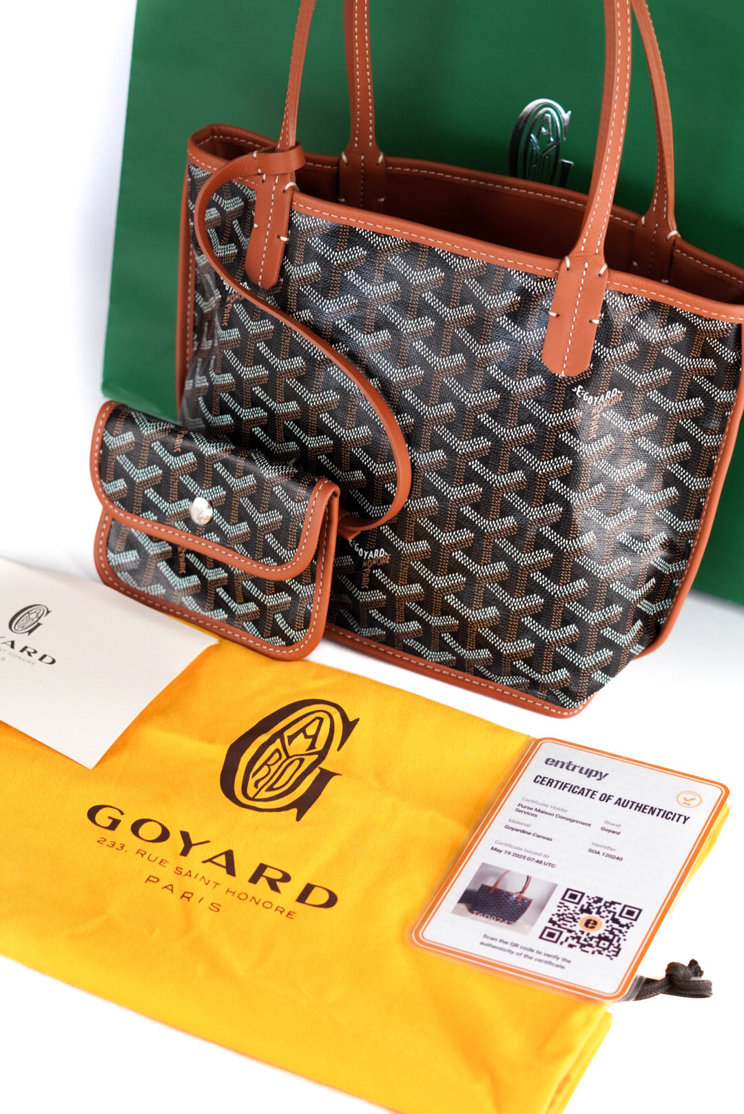 Goyard Goyardine Reversible Mini Anjou