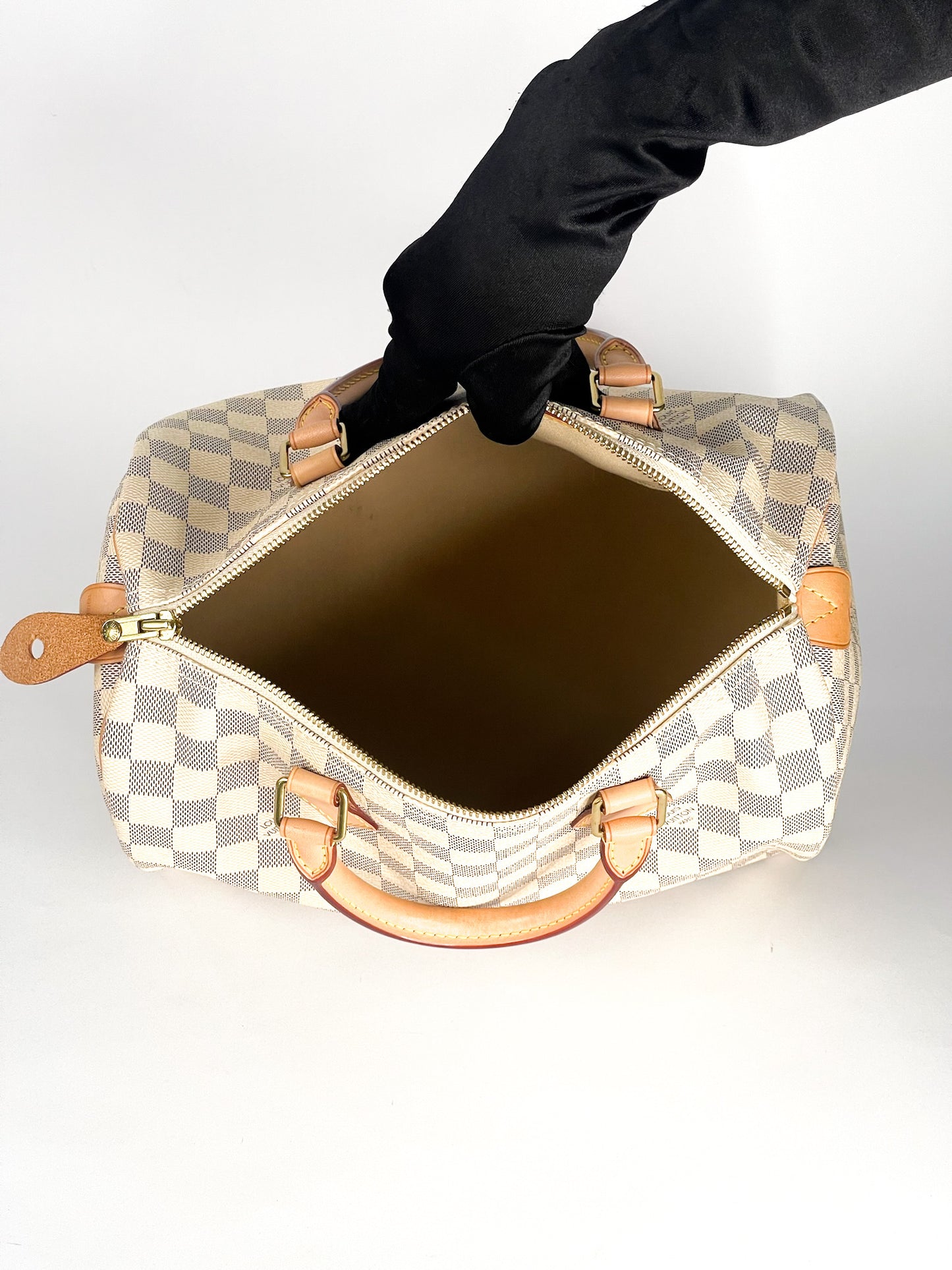 Louis Vuitton Damier Azur Speedy 30 Hand Bag
