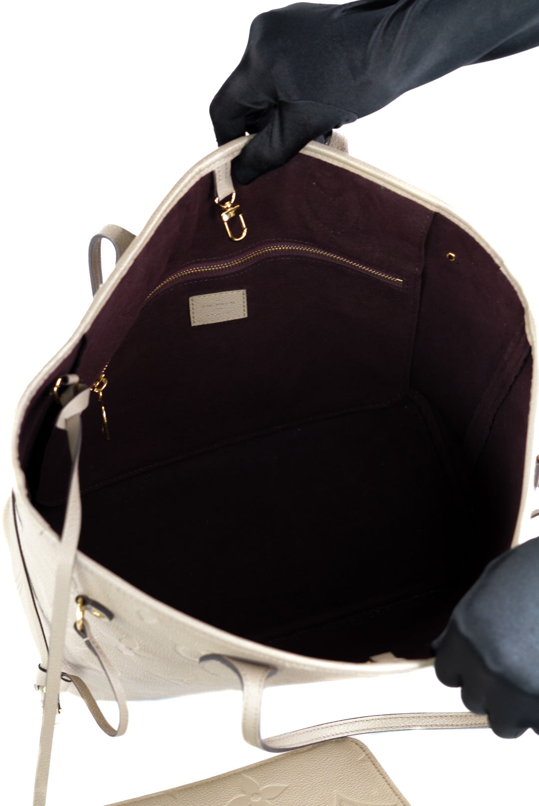 Louis Vuitton Monogram Giant Empreinte Neverfull MM tote bag