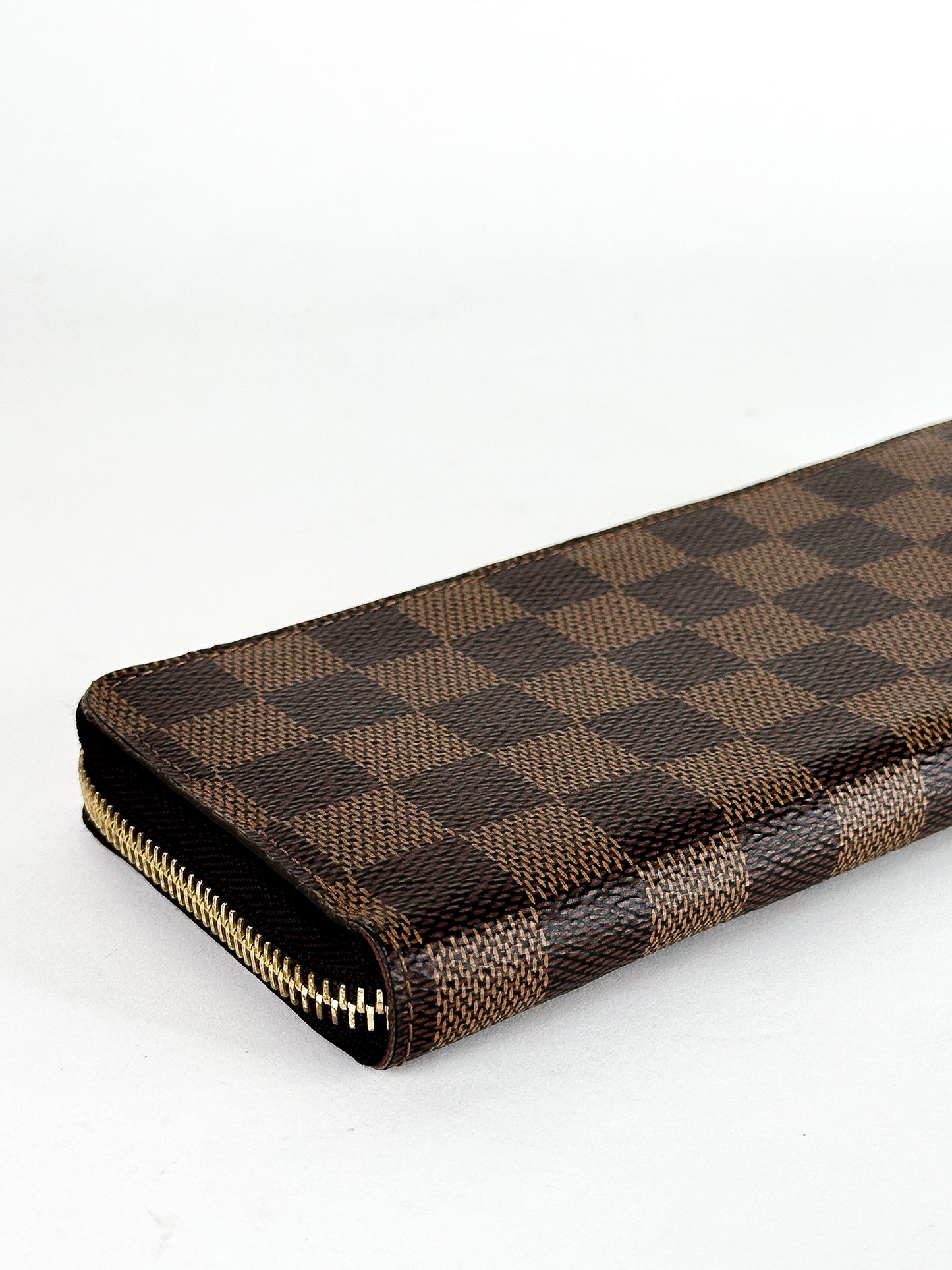 Louis Vuitton Clemence Damier Ebene Wallet