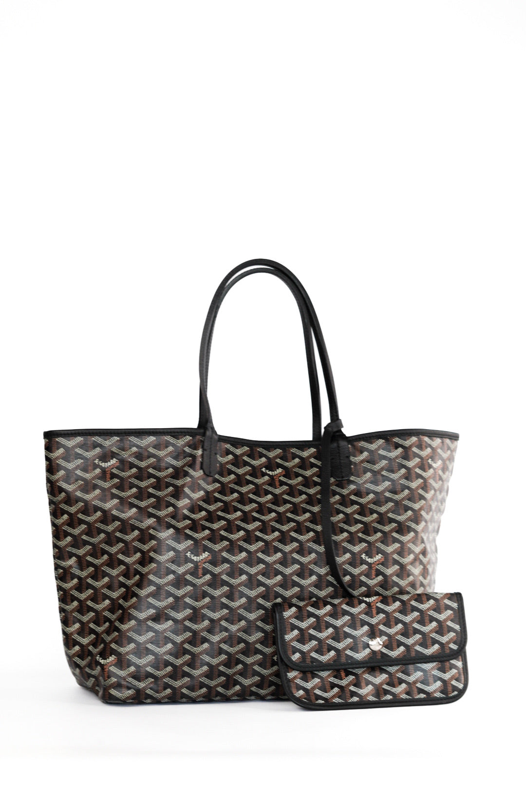 Goyard Goyardine Saint Louis PM Black