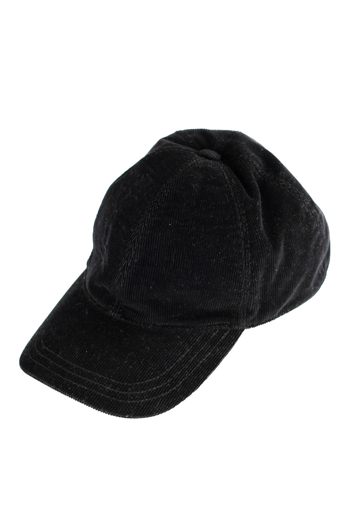 Prada Triangle-Logo Corduroy Cap
