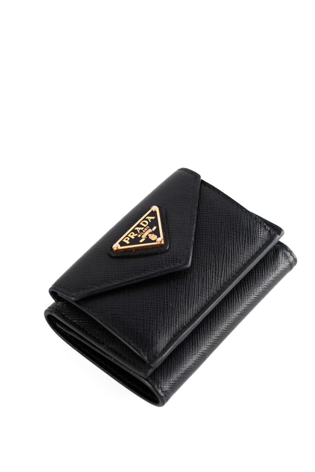 Prada Saffiano Prada Tri-fold Wallet