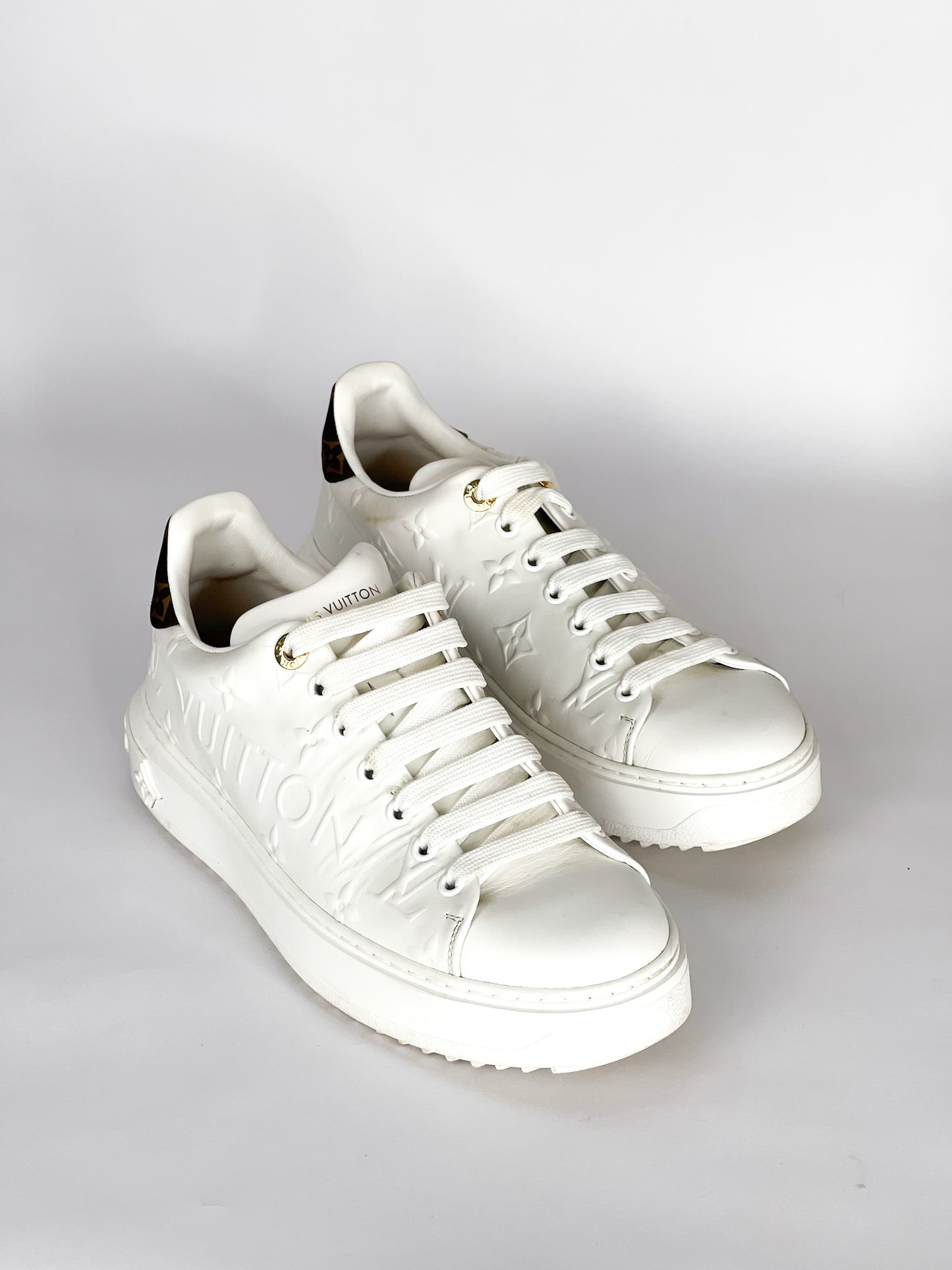 Louis Vuitton Time Out Sneaker Size 37.5