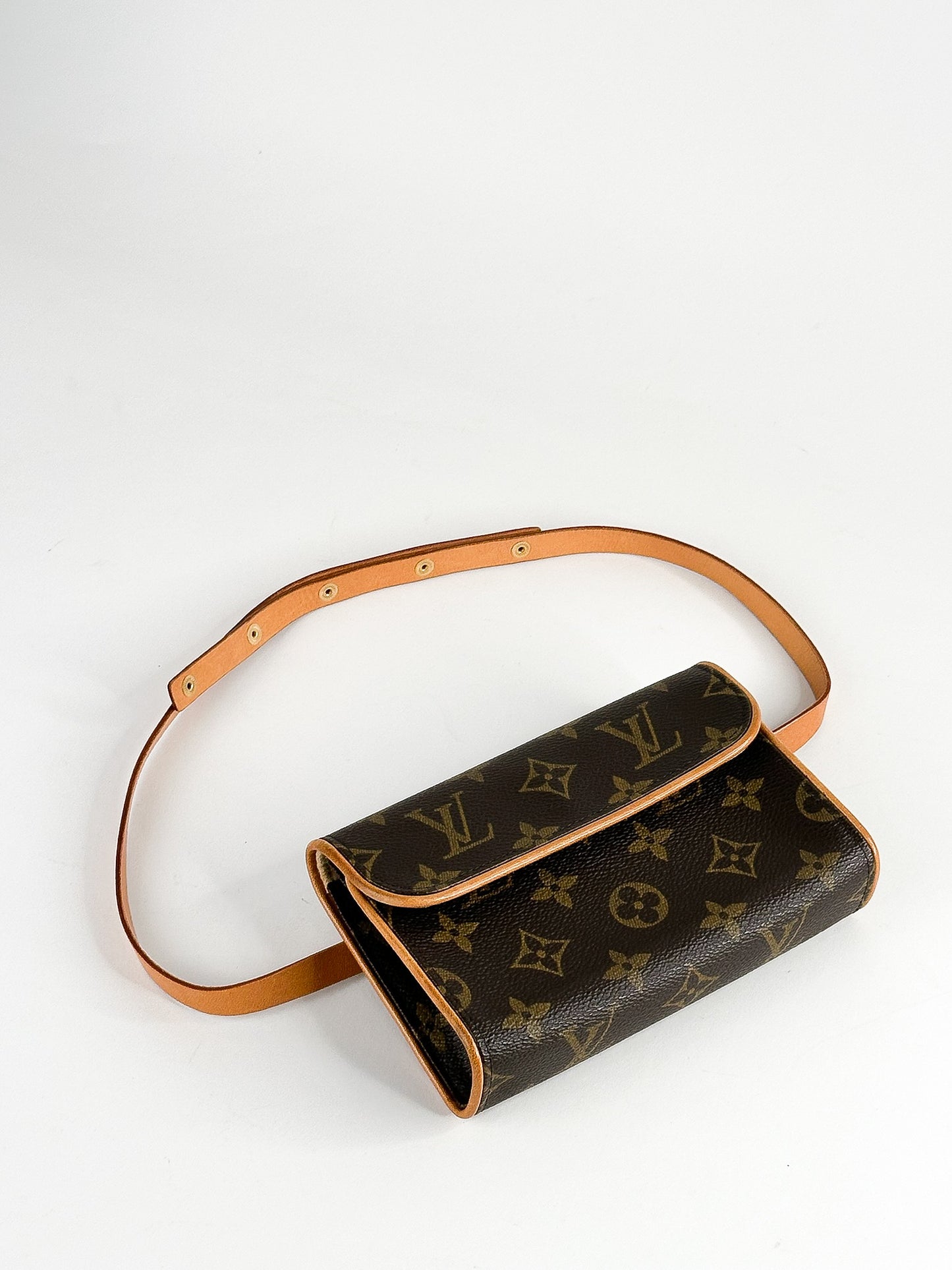 Louis Vuitton Monogram Canvas Pochette Florentine Belt Bag