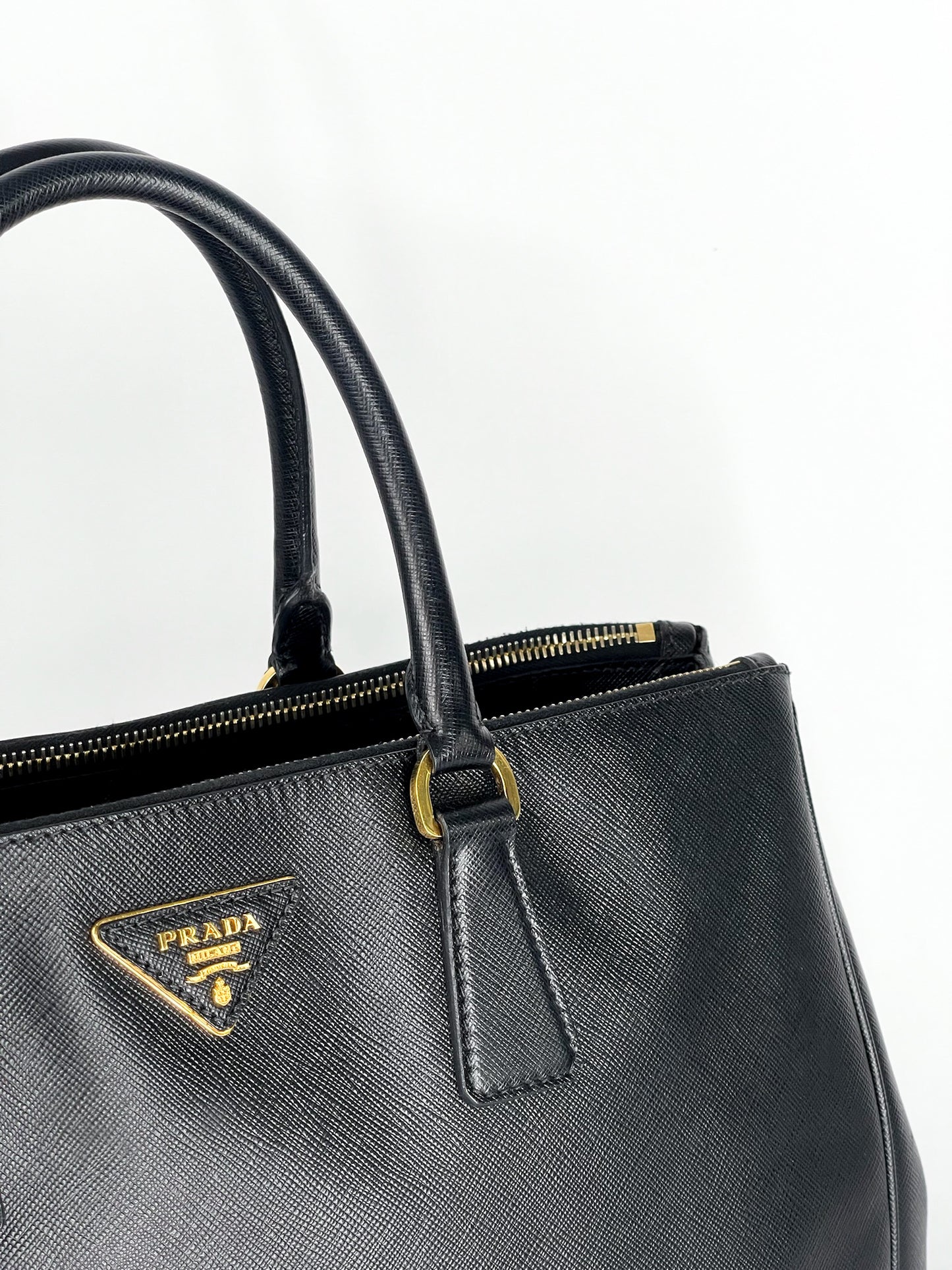 Prada Galleria Saffiano Leather Black
