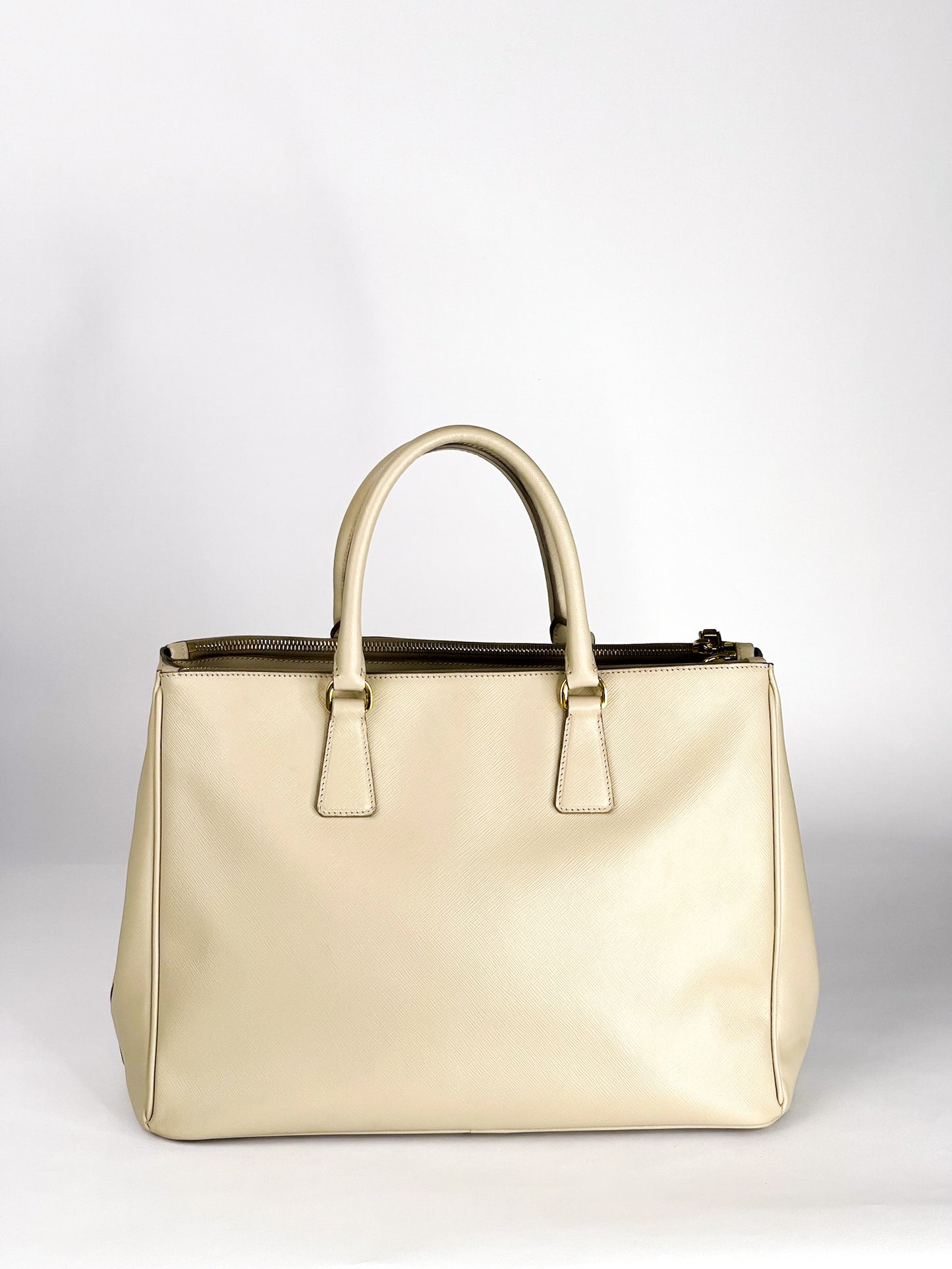 Prada Galleria Saffiano Leather Taupe