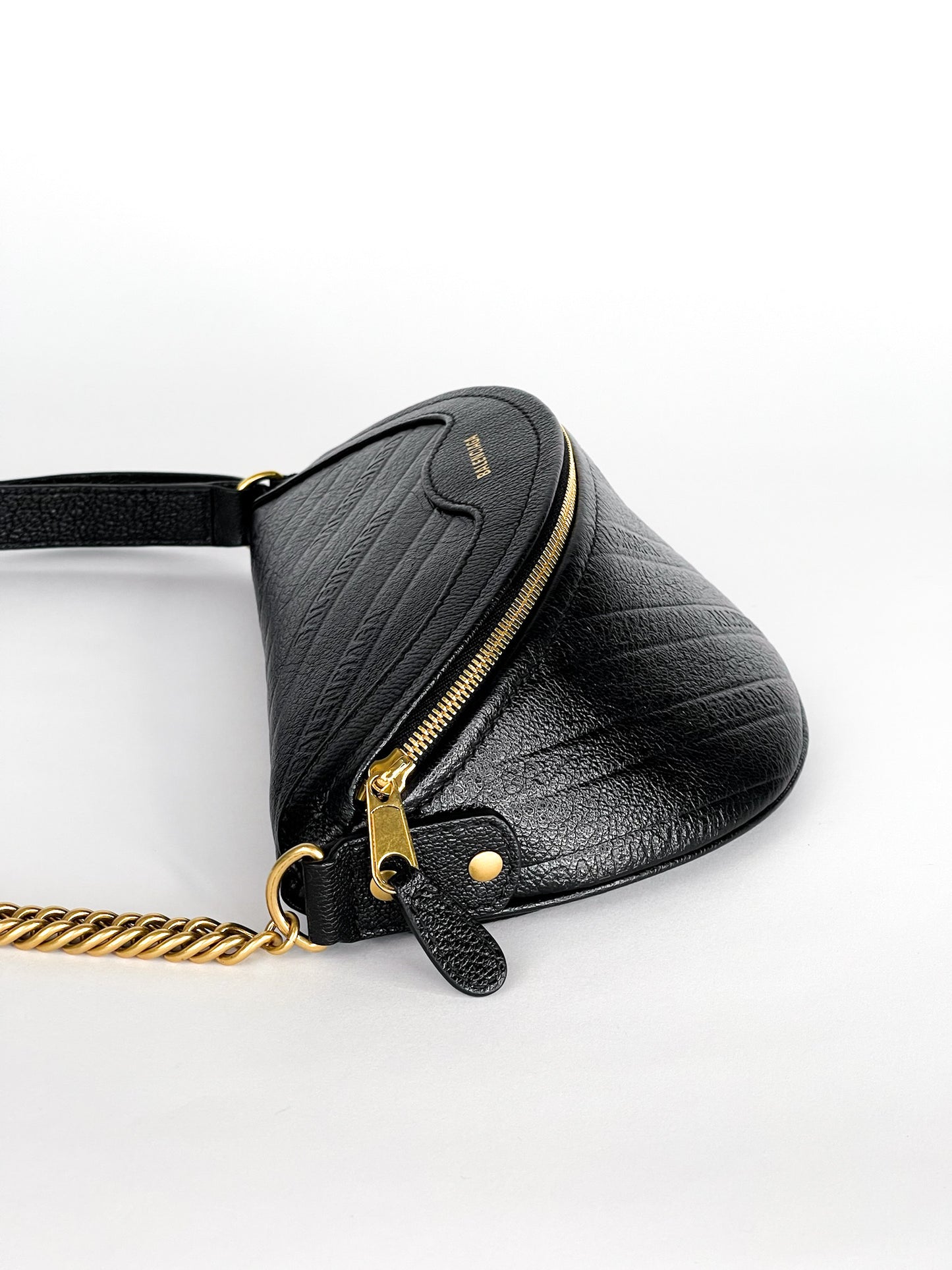Balenciaga Leather Souvenir Belt Bag