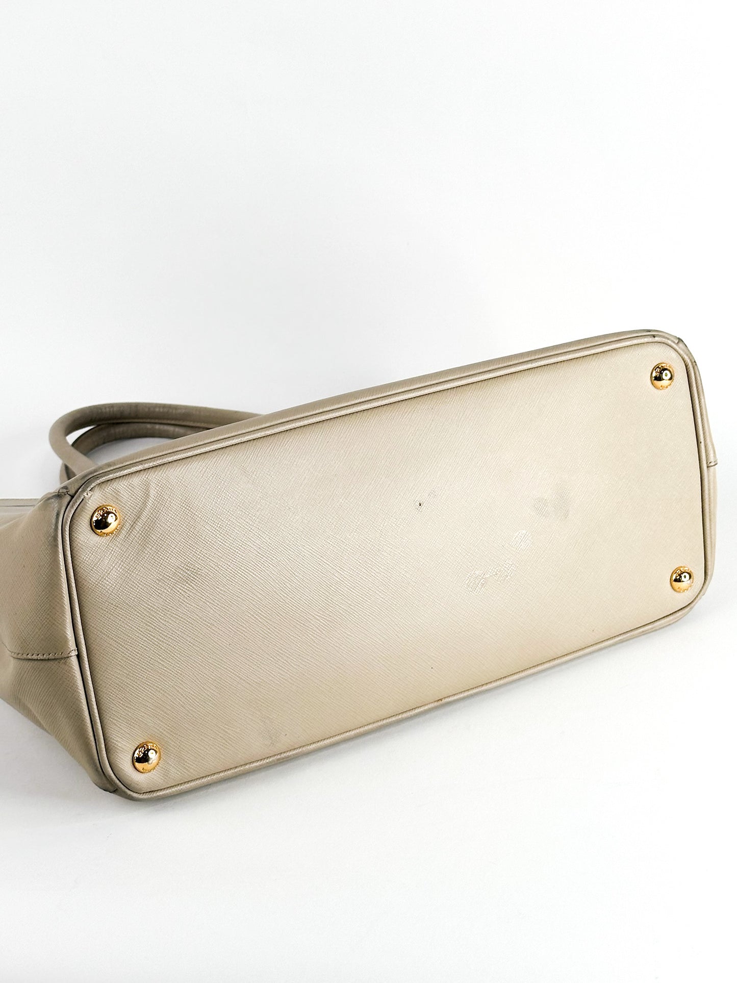 Prada Galleria Saffiano Leather Taupe