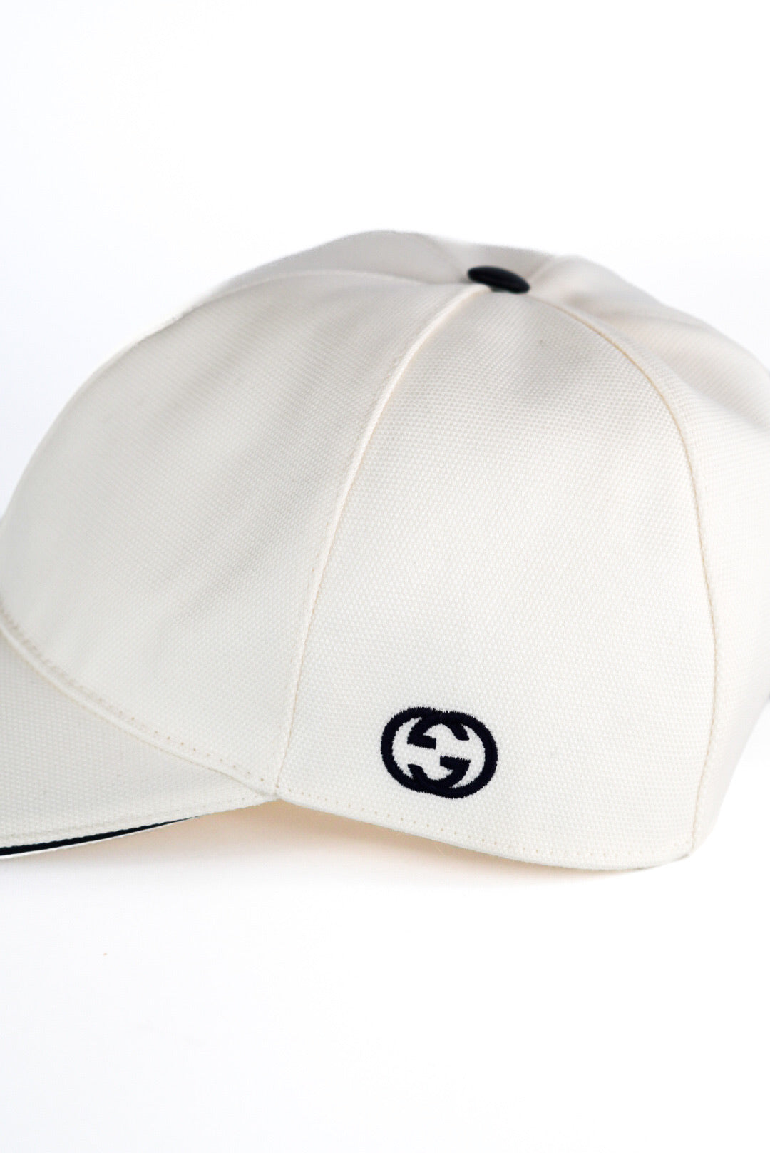 Gucci Canvas Baseball Cap Size Medium 58cm