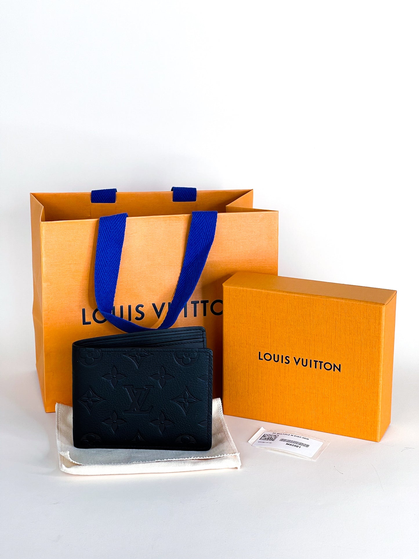 Louis Vuitton Multiple Wallet Monogram Shadow Black