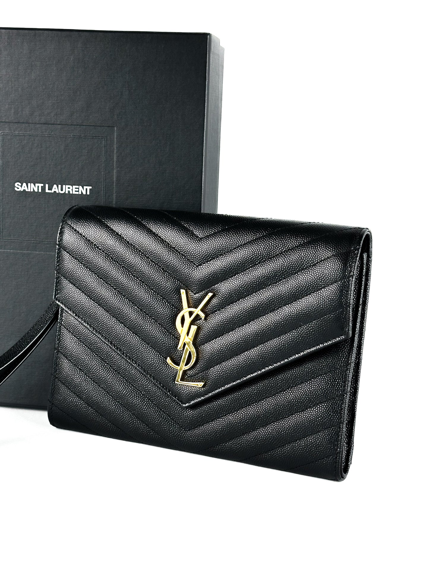 Saint Laurent Envelope Flap Pouch