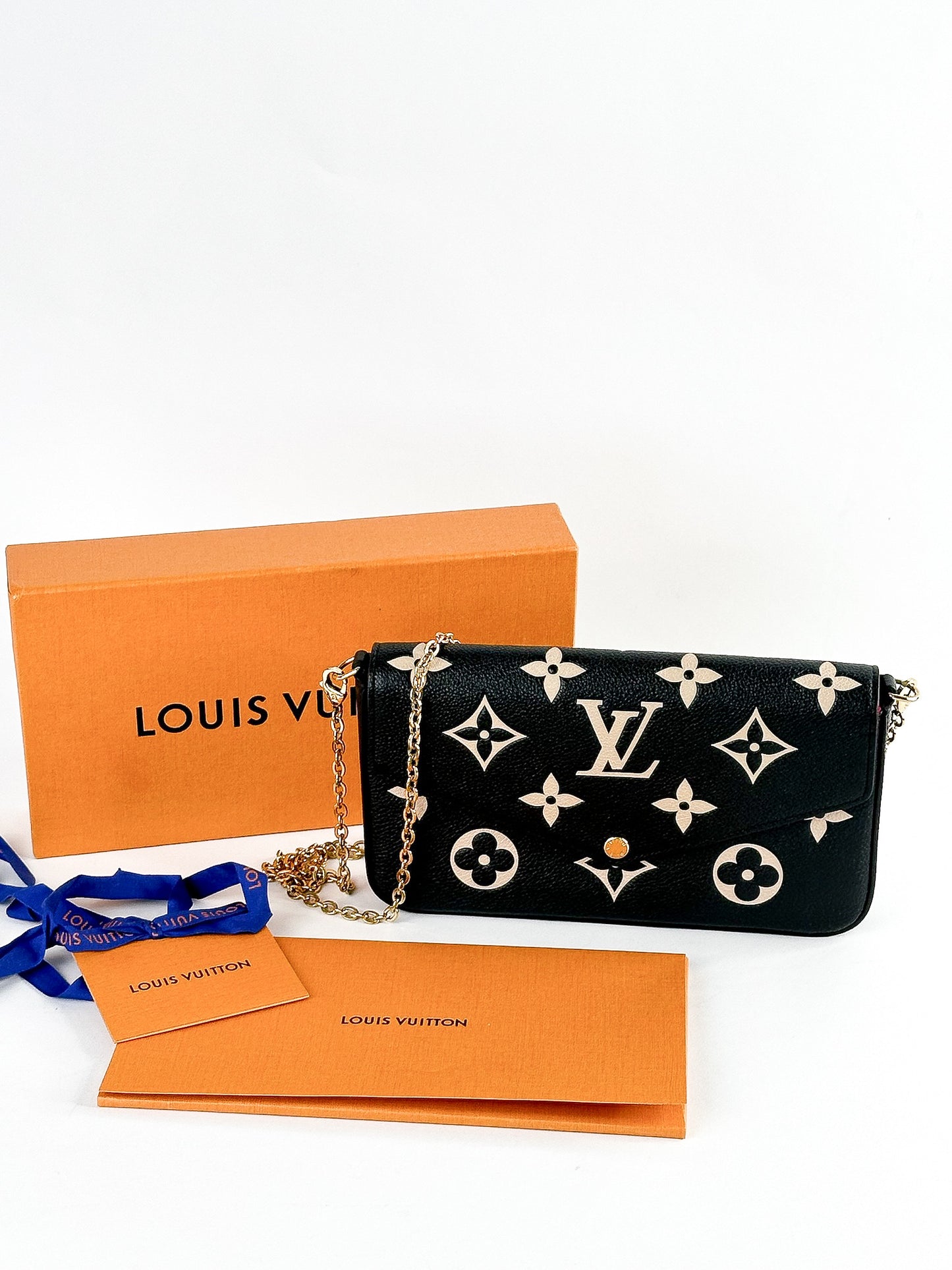 Louis Vuitton Felicie Pochette Empreinte Leather