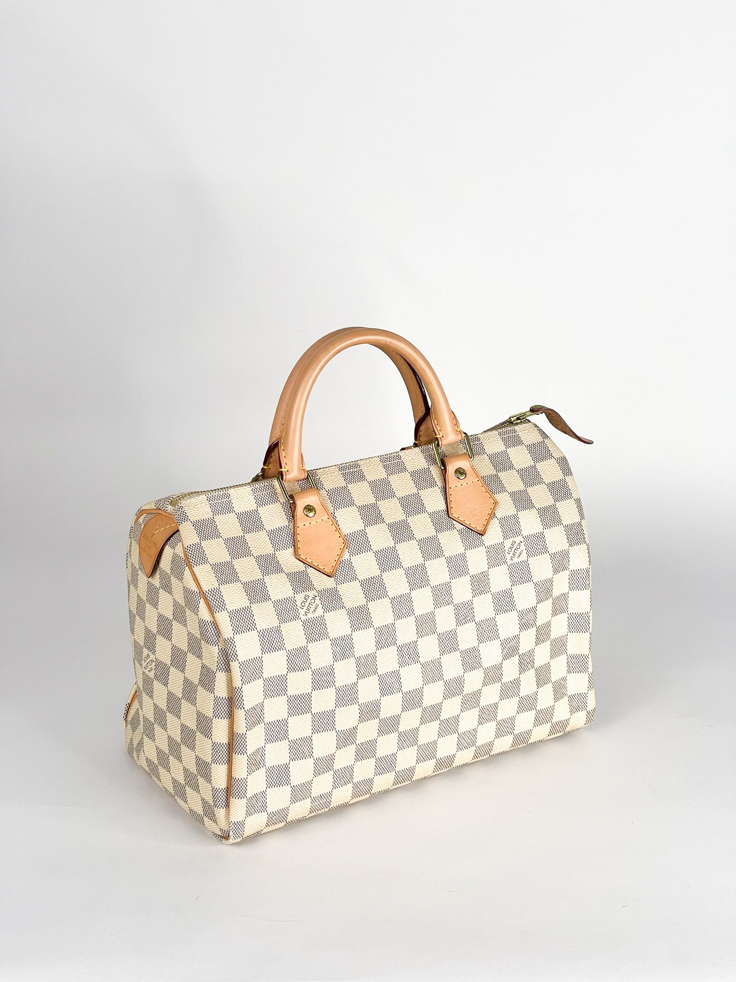 Louis Vuitton Damier Azur Speedy 30 Hand Bag