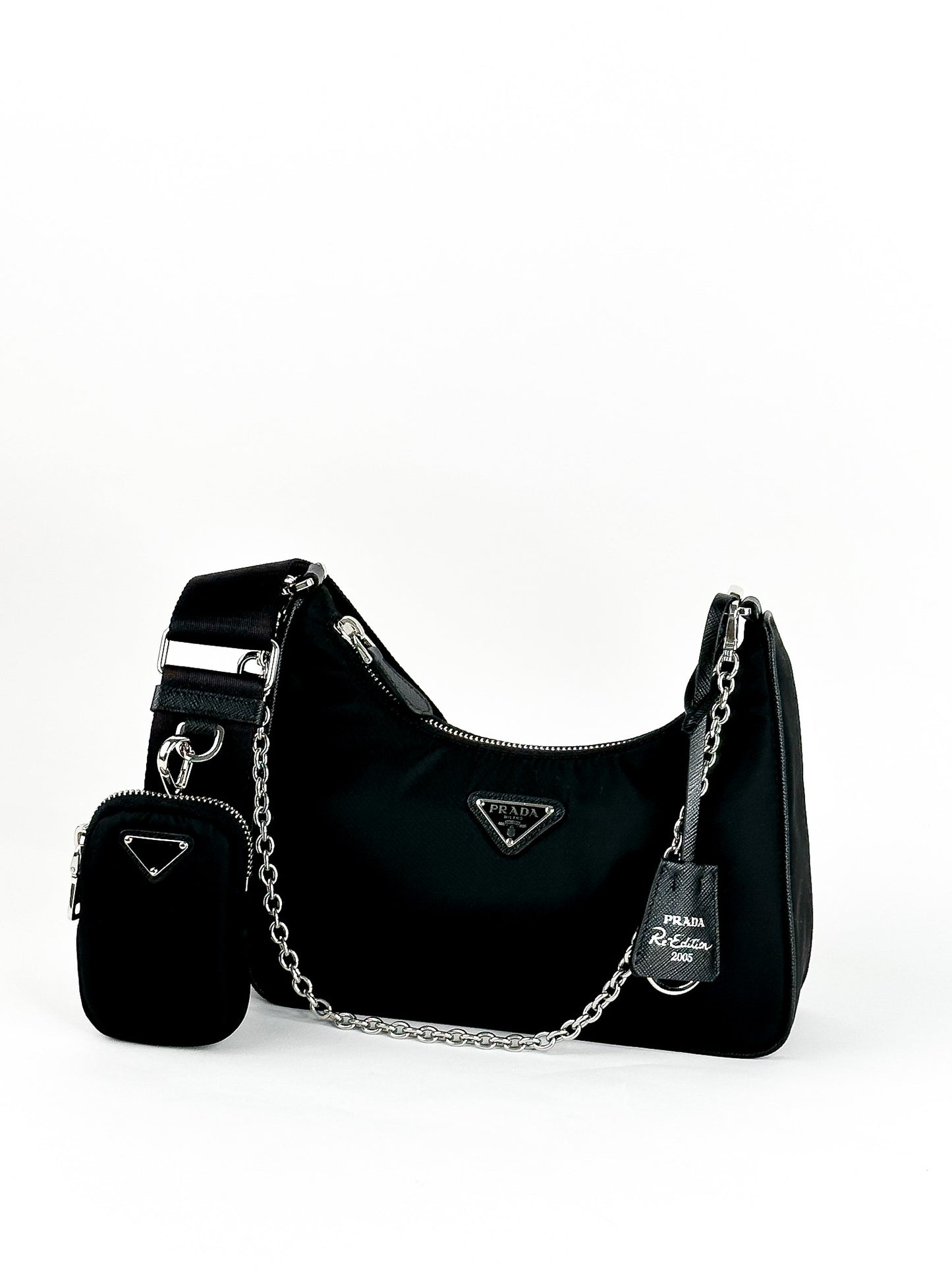 Prada Re-Edition Nylon Multi Pochette