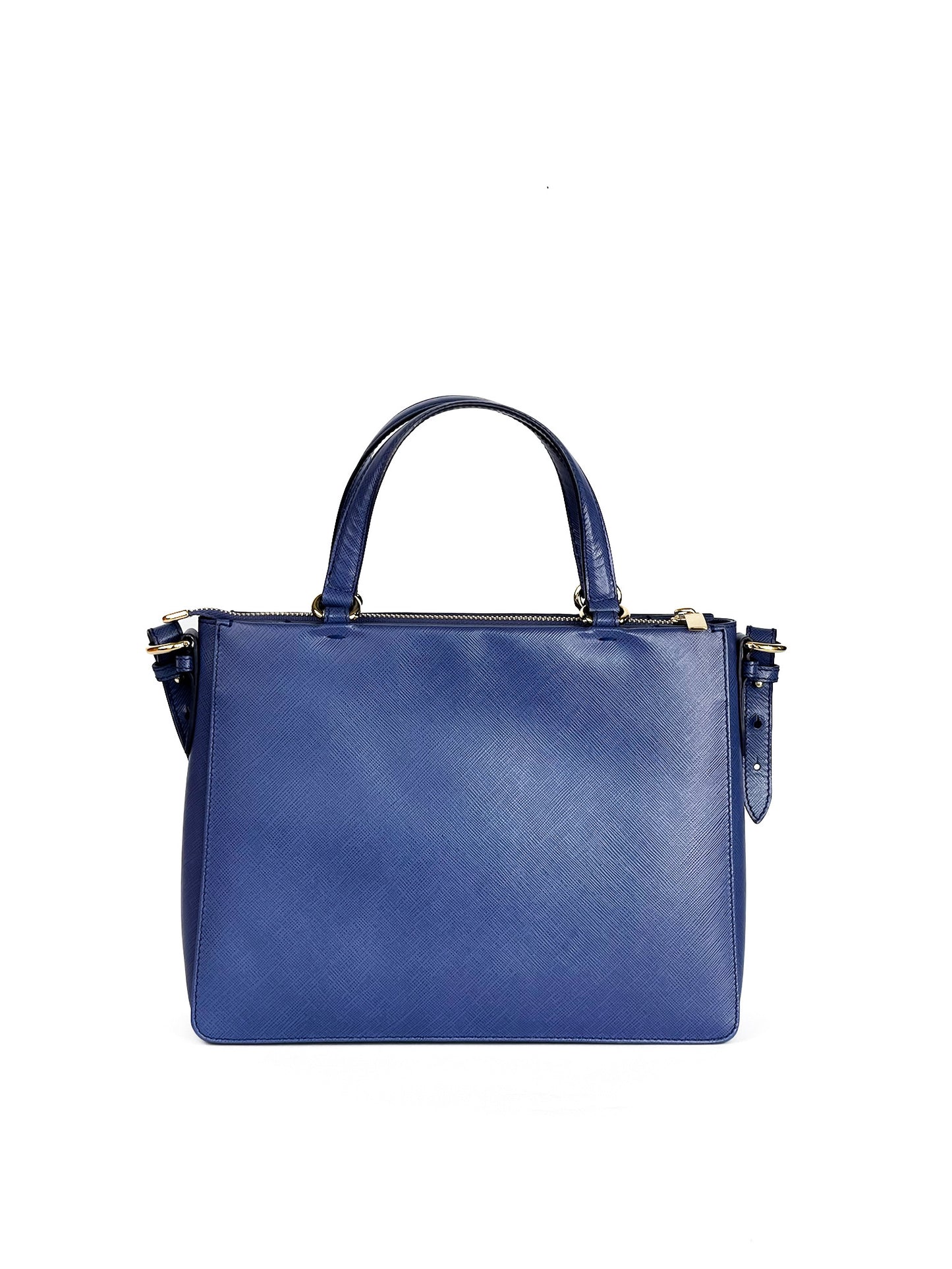 Salvatore Ferragamo Printed Calfskin Tracy Vara Tote New Iris