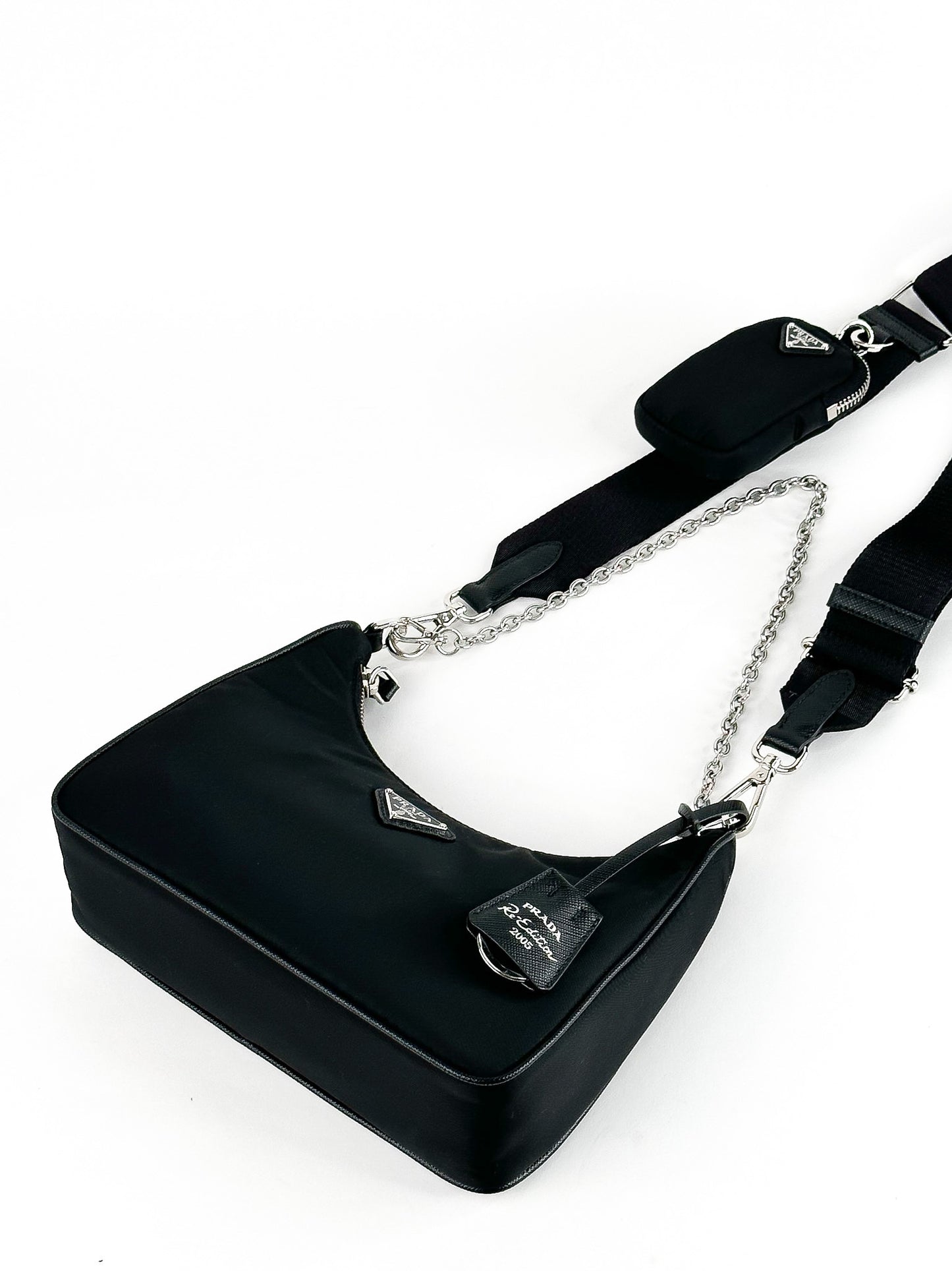 Prada Re-Edition Nylon Multi Pochette