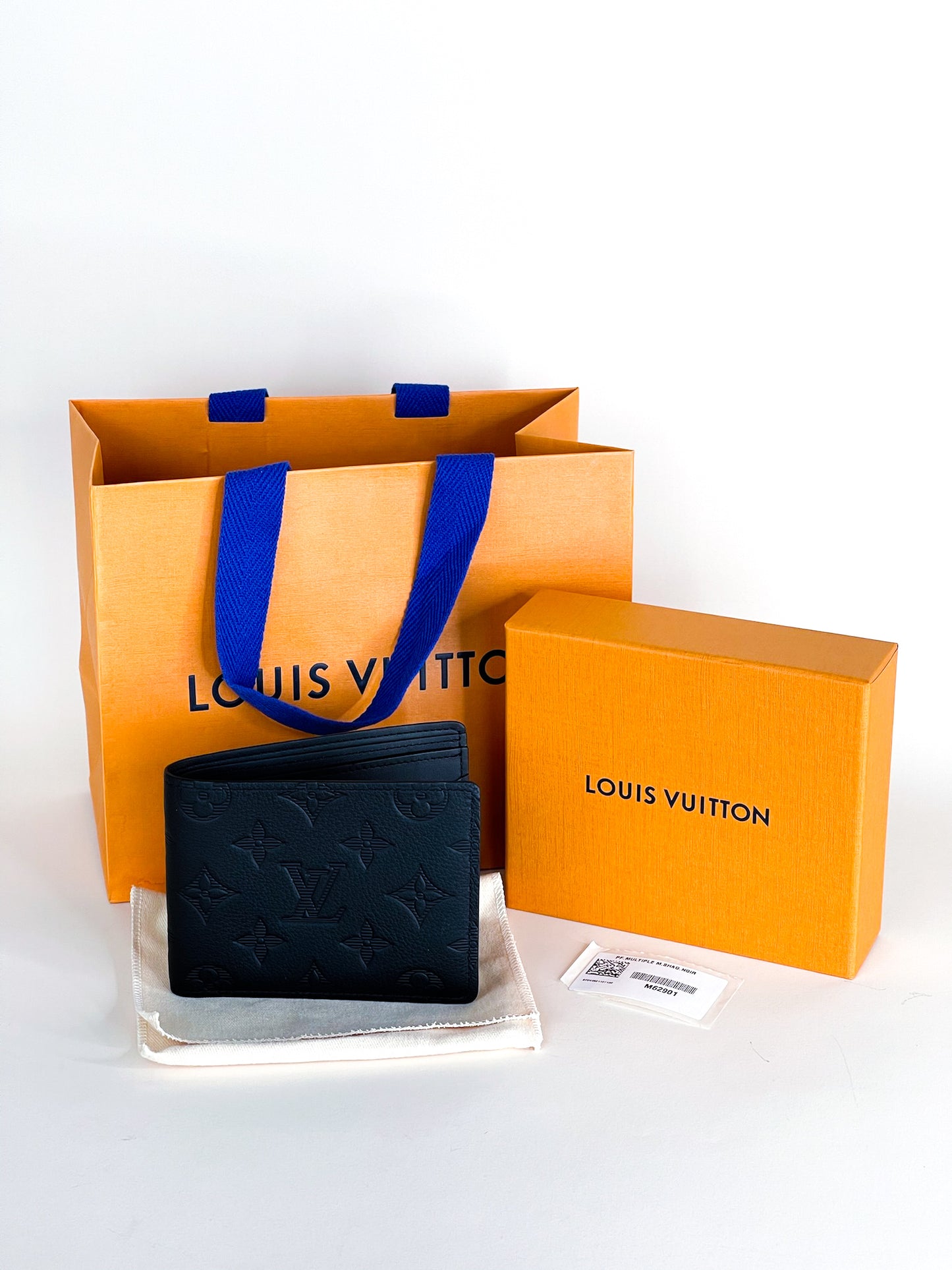 Louis Vuitton Multiple Wallet Monogram Shadow Black