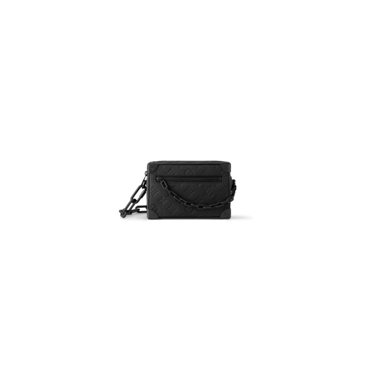 Louis Vuitton Taurillon Monogram Mini Soft Trunk Black
