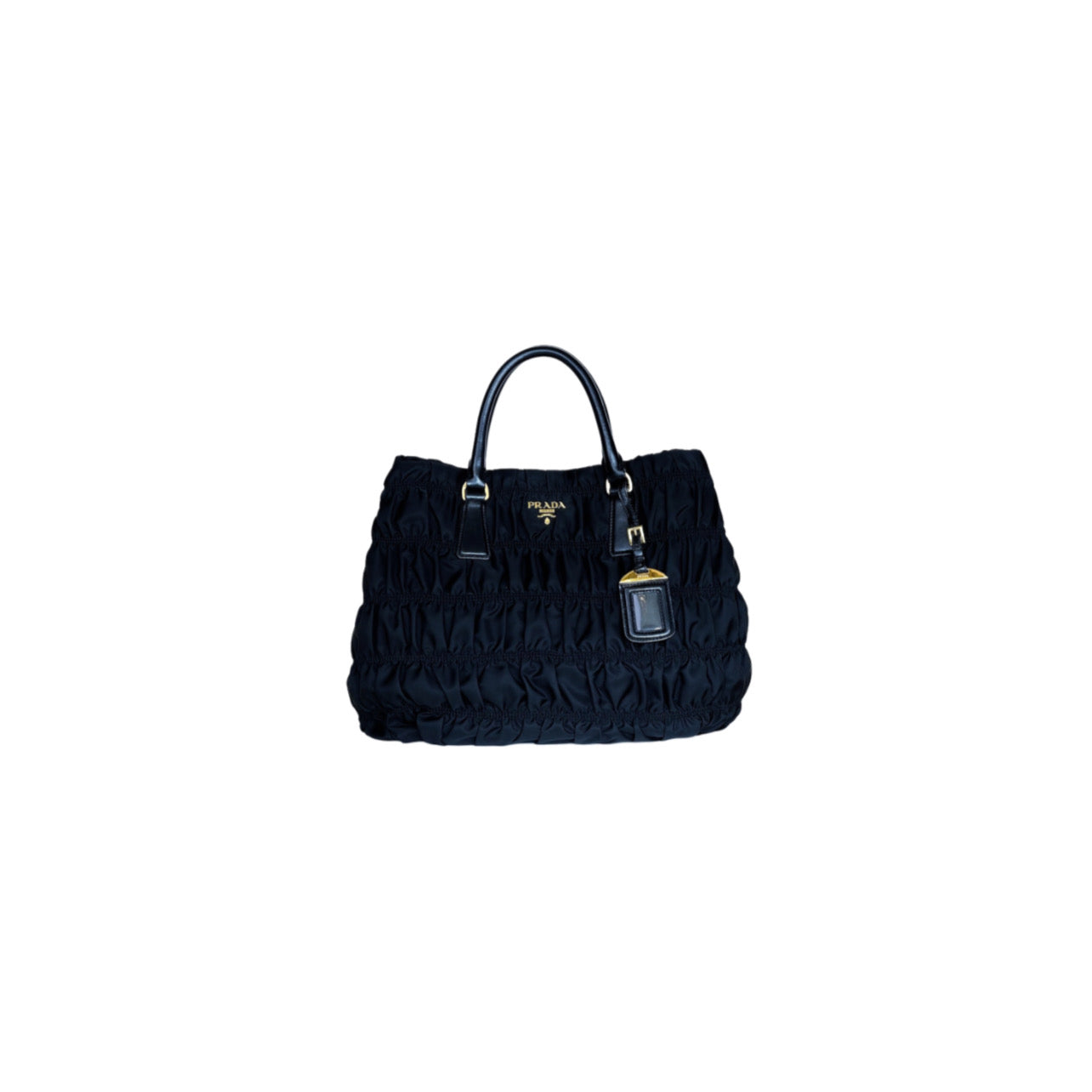 Prada Tessuto Gaufre Tote Bag