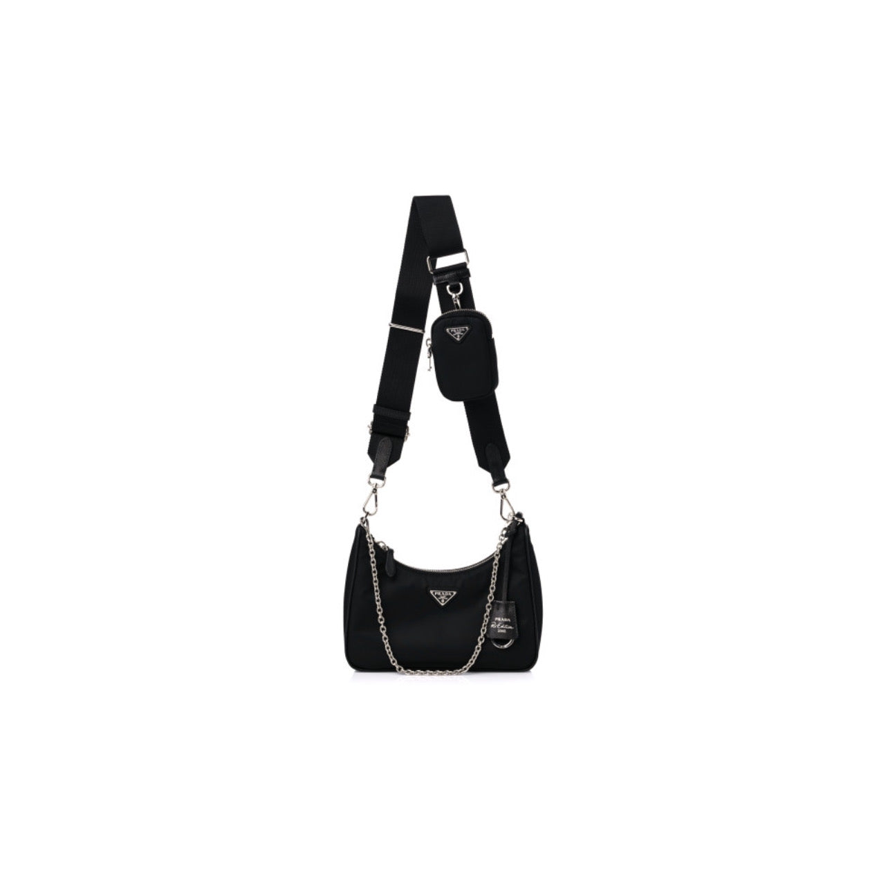 Prada Re-Edition Nylon Multi Pochette
