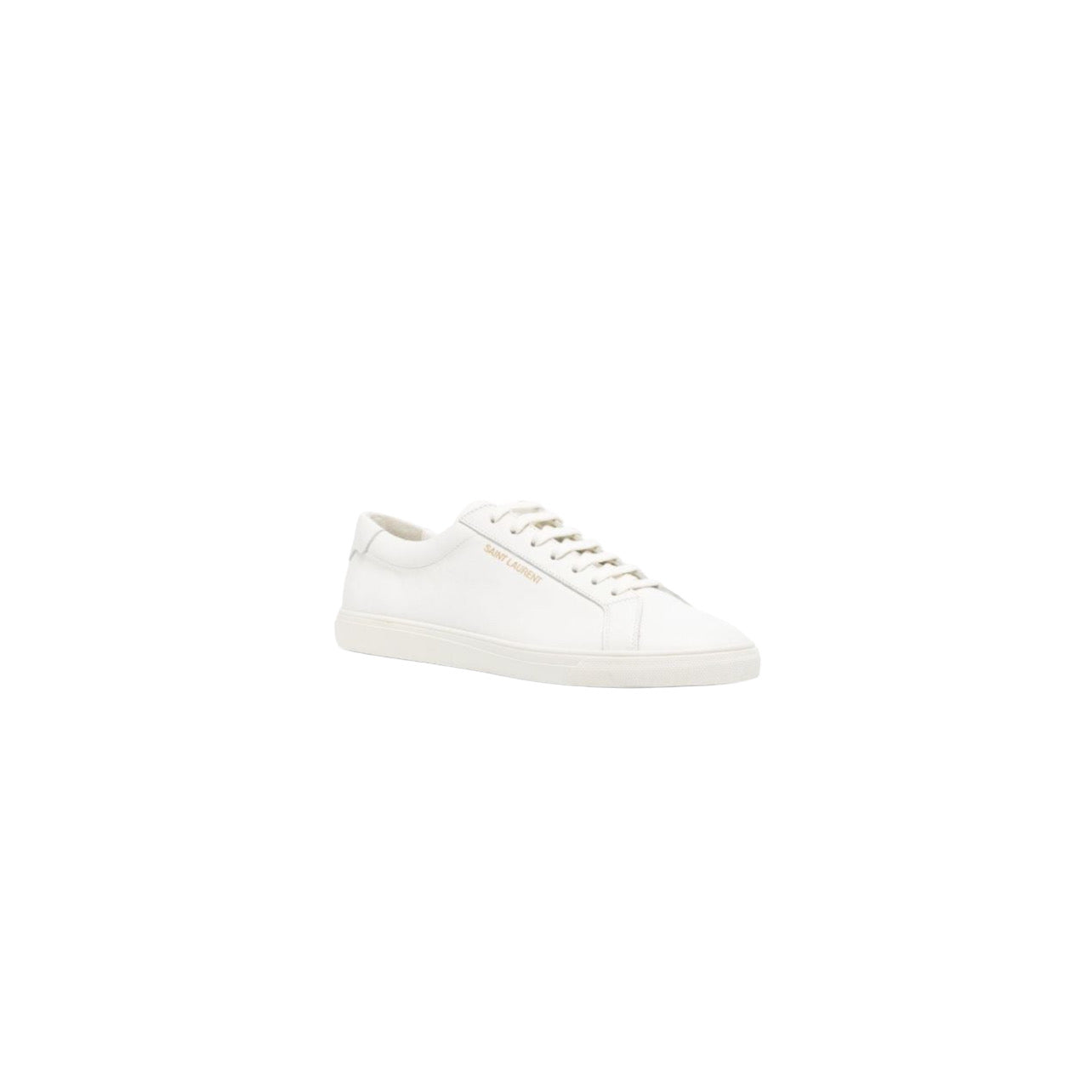 Saint Laurent Andy Low Top Leather Sneakers Size 38