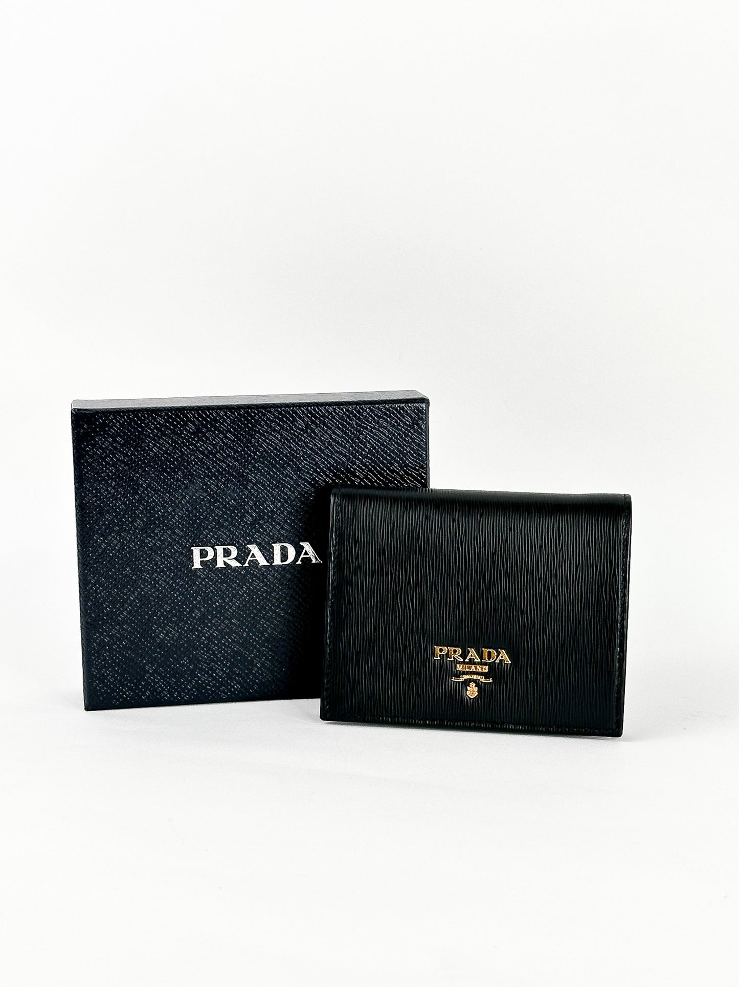 Prada Wallet Vitello Move Compact