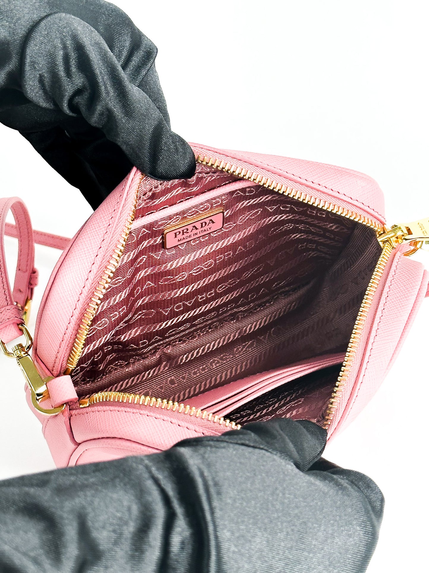 Prada Camera Bag Saffiano Leather